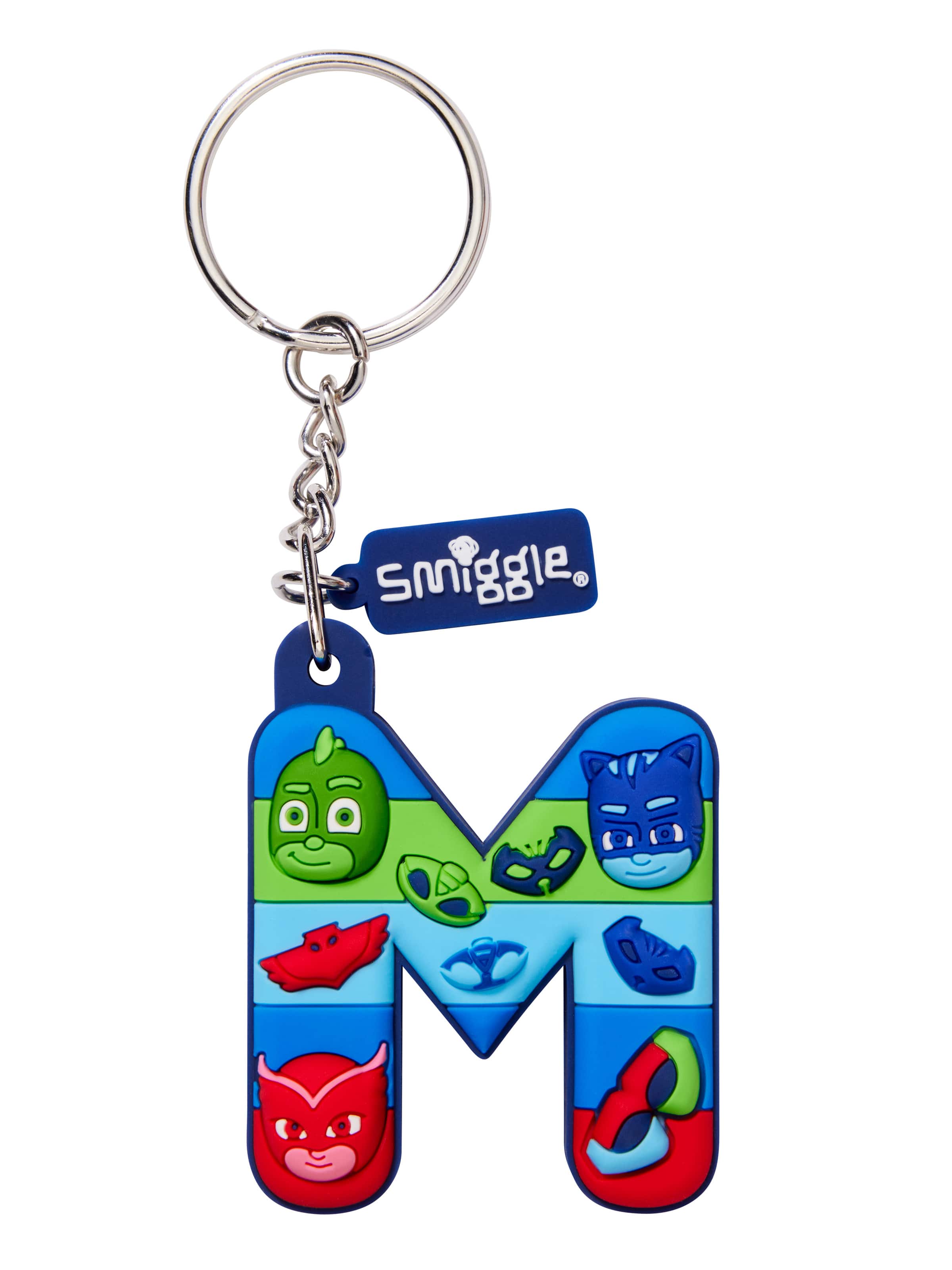 Pj Masks Power Heroes Alphabet Keyring