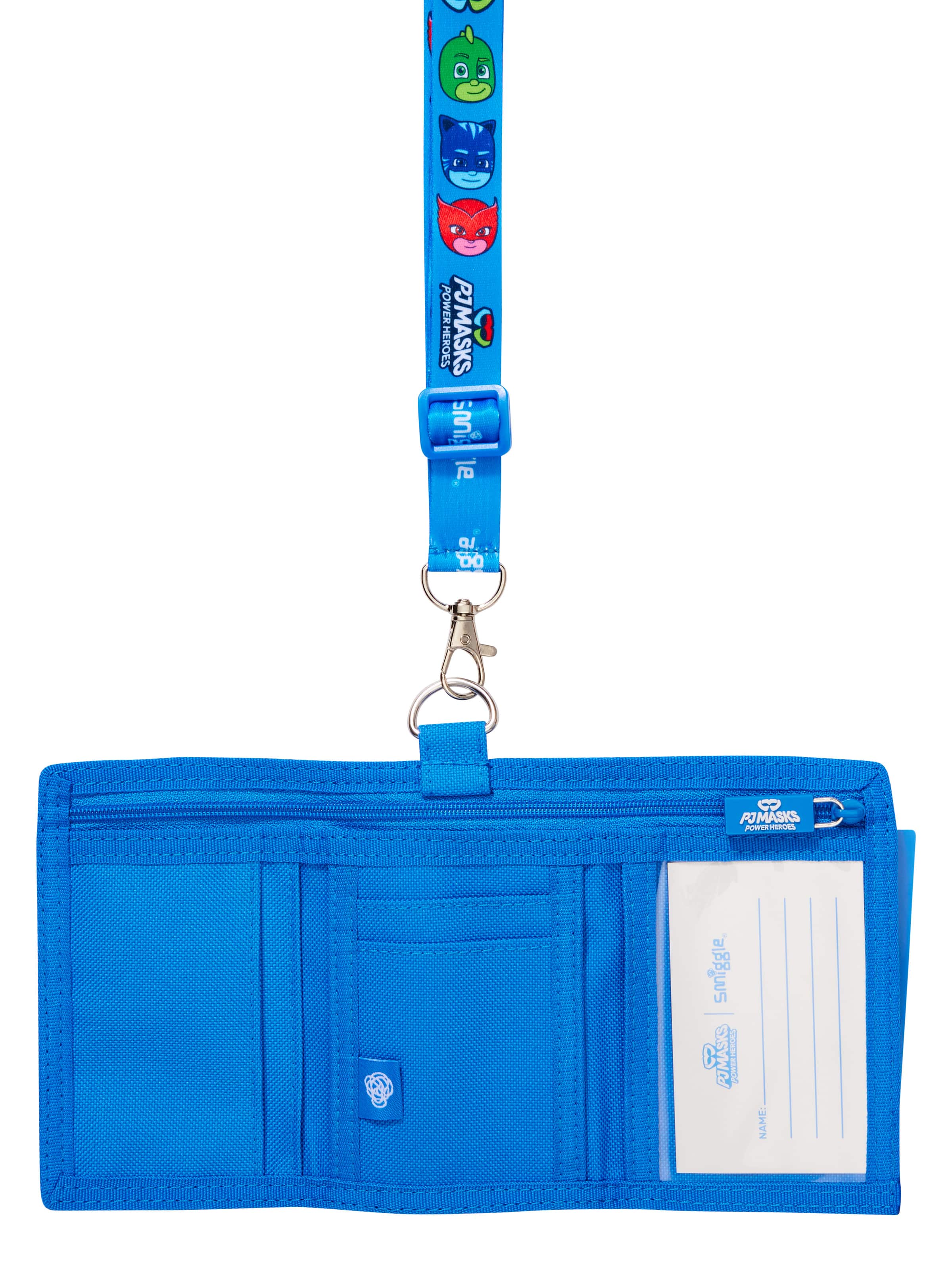 Pj Masks Power Heroes Character Wallet Lanyard
