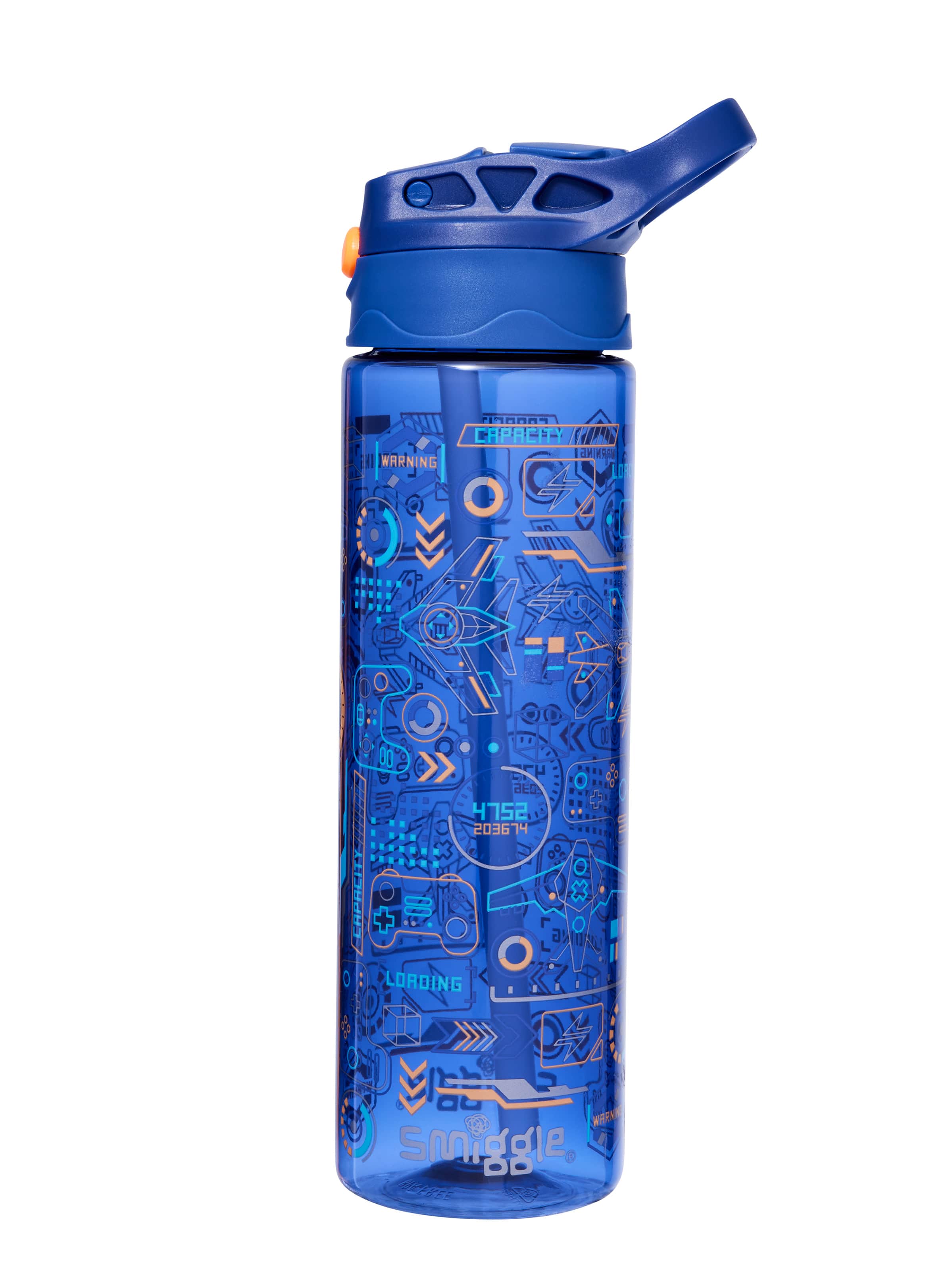 Beta Plastic Flip Drink Bottle 650Ml