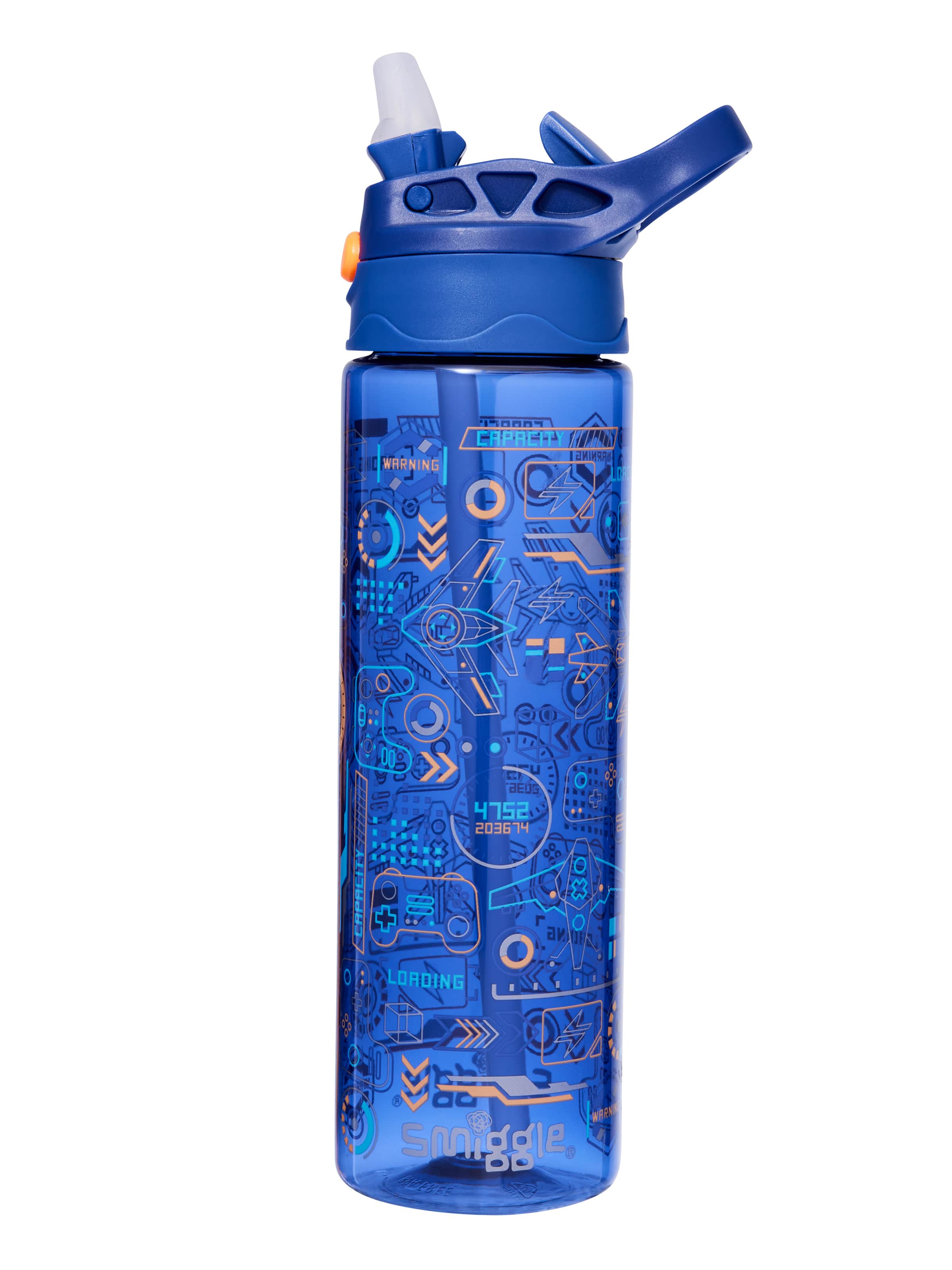 Beta Plastic Flip Drink Bottle 650Ml