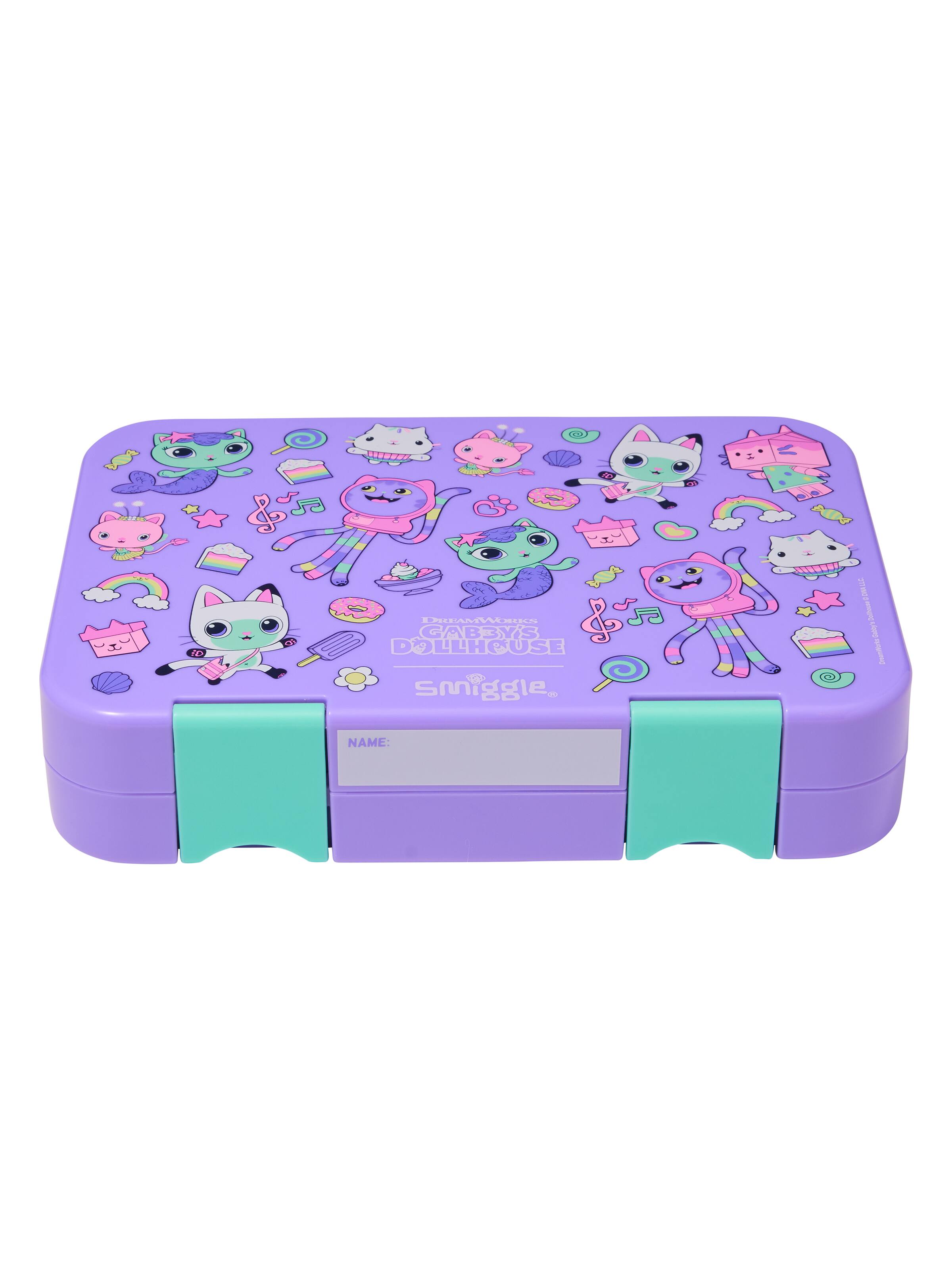 Image for Gabby's Dollhouse Medium Bento Lunchbox from Smiggle