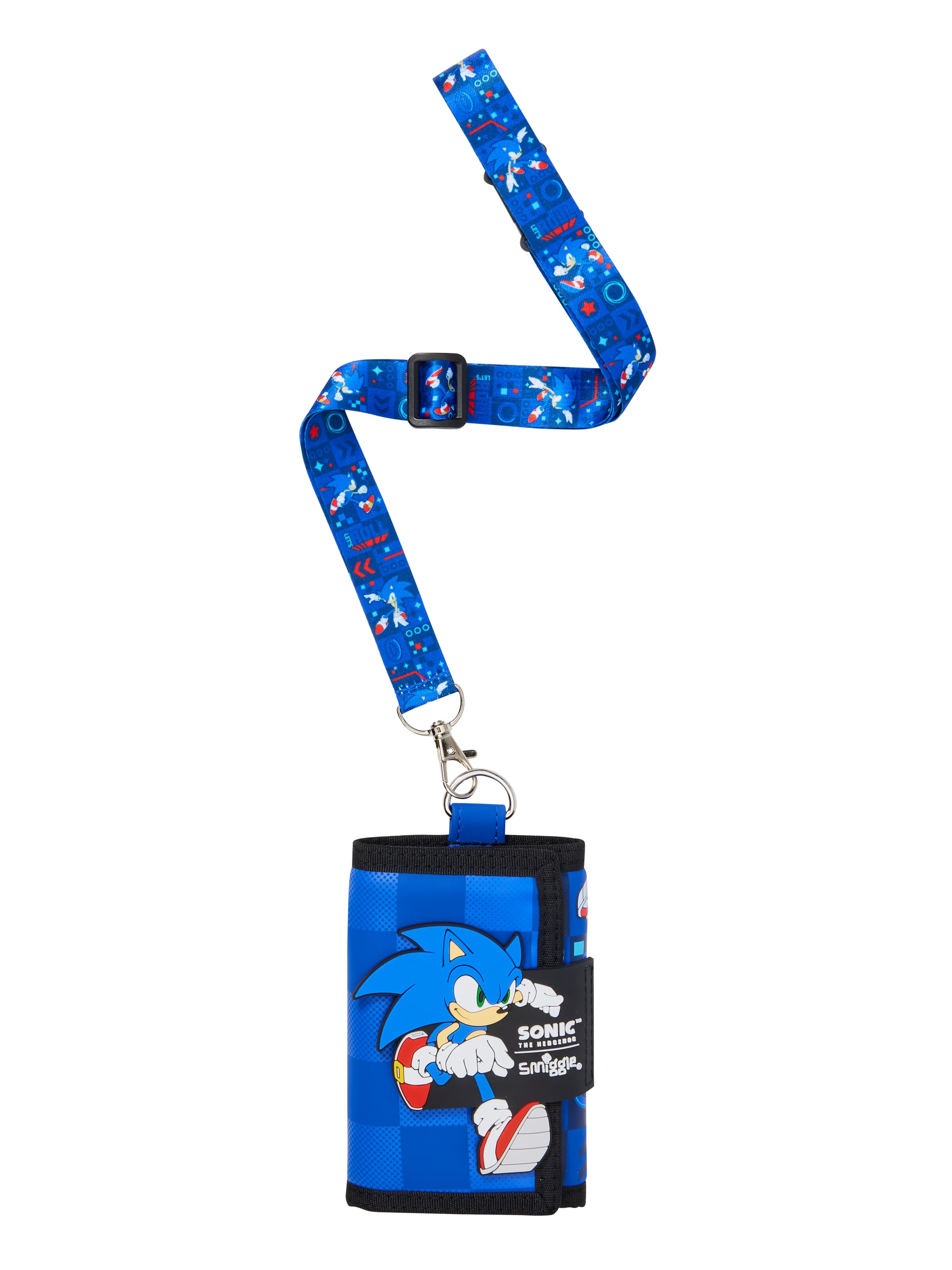 Sonic The Hedgehog Character Lanyard Wallet