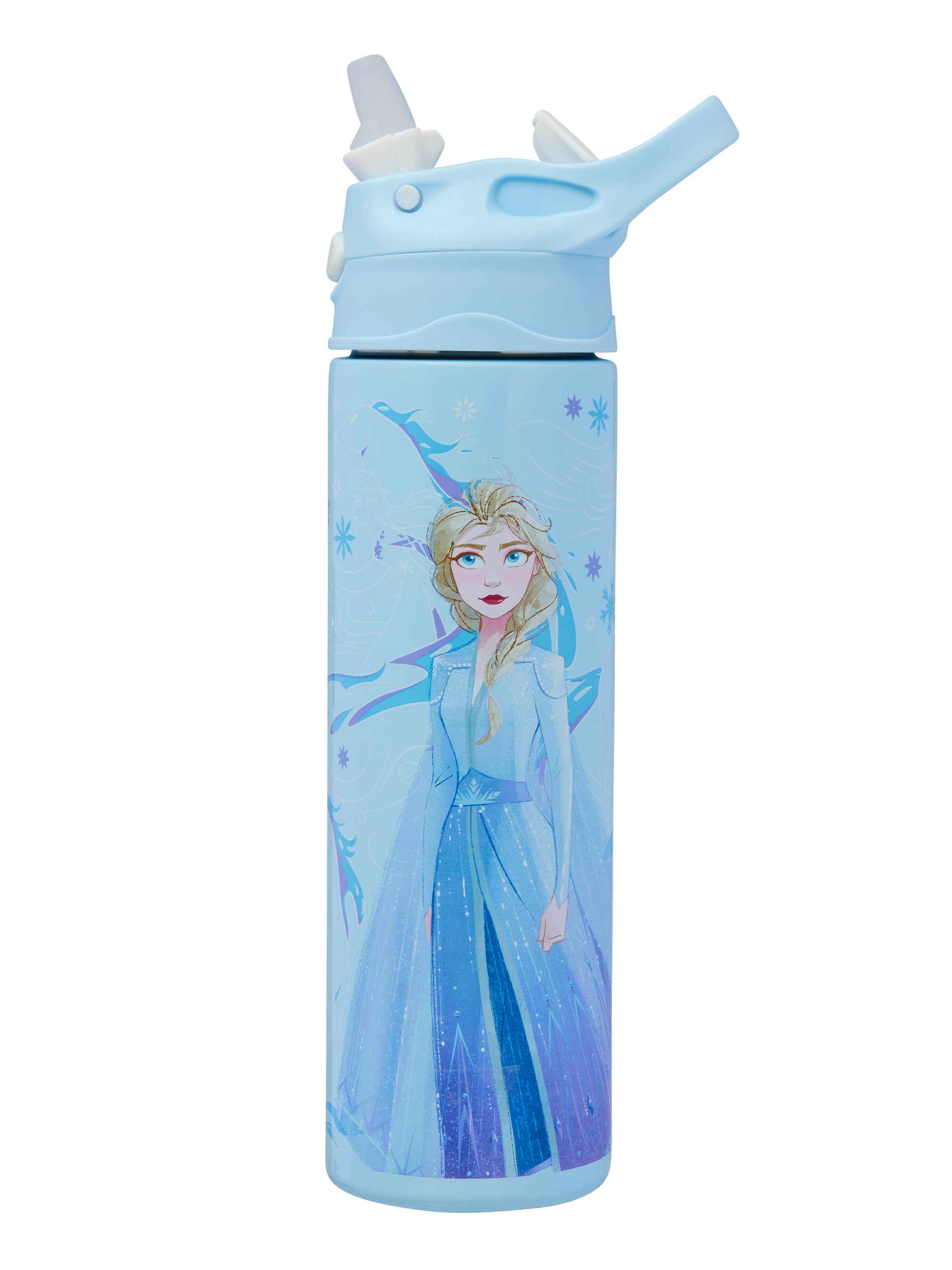 Frozen Stainless Steel Flip Drink Bottle 520Ml