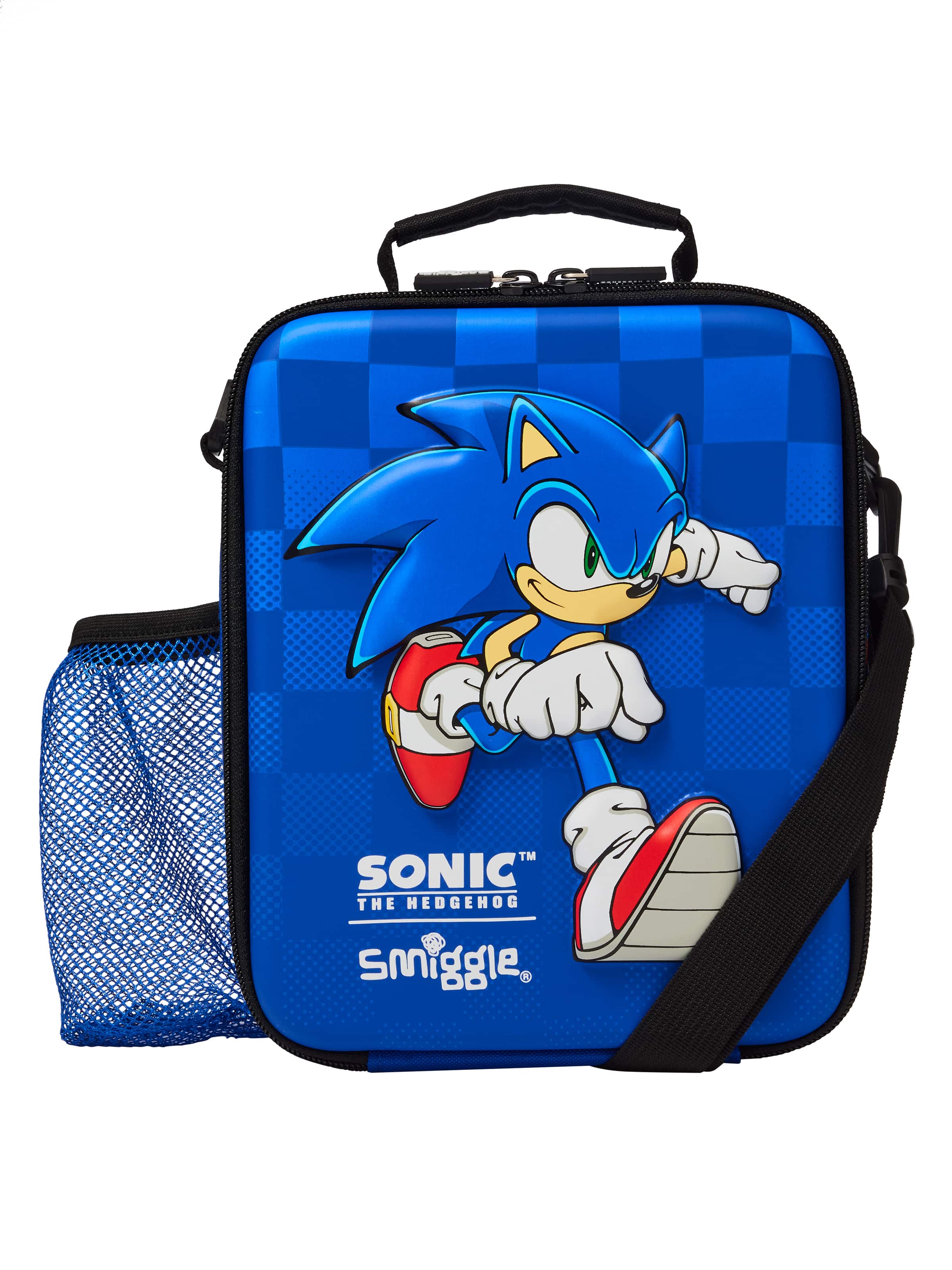 Sonic The Hedgehog Level Hardtop Lunchbox With Strap