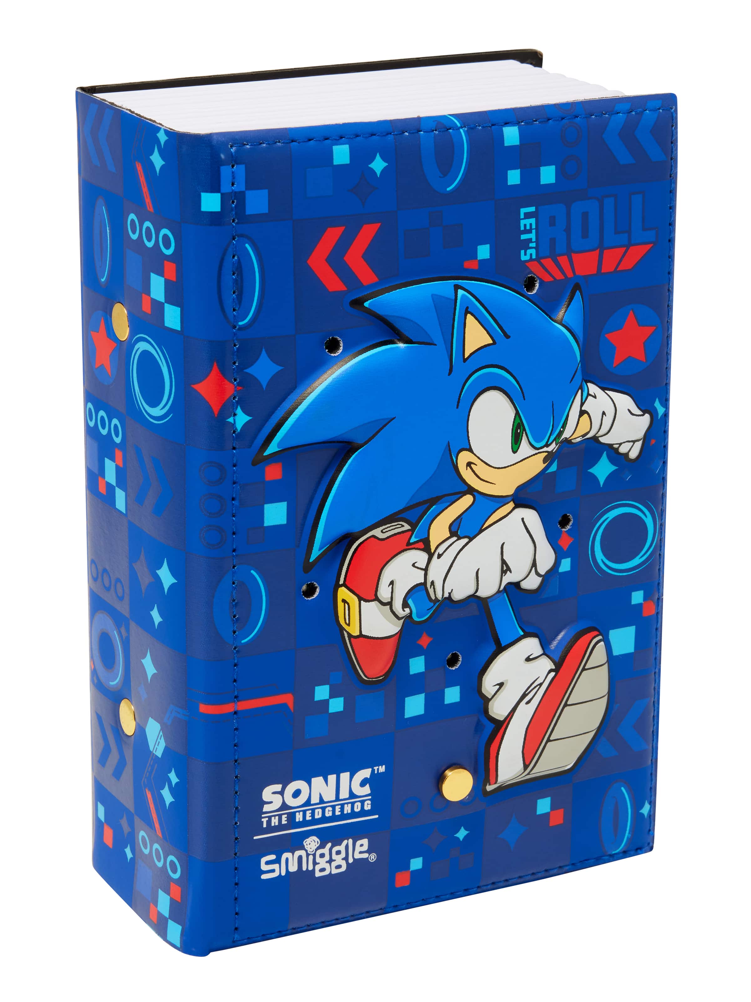 Image for Sonic The Hedgehog Light Up Booksafe from Smiggle