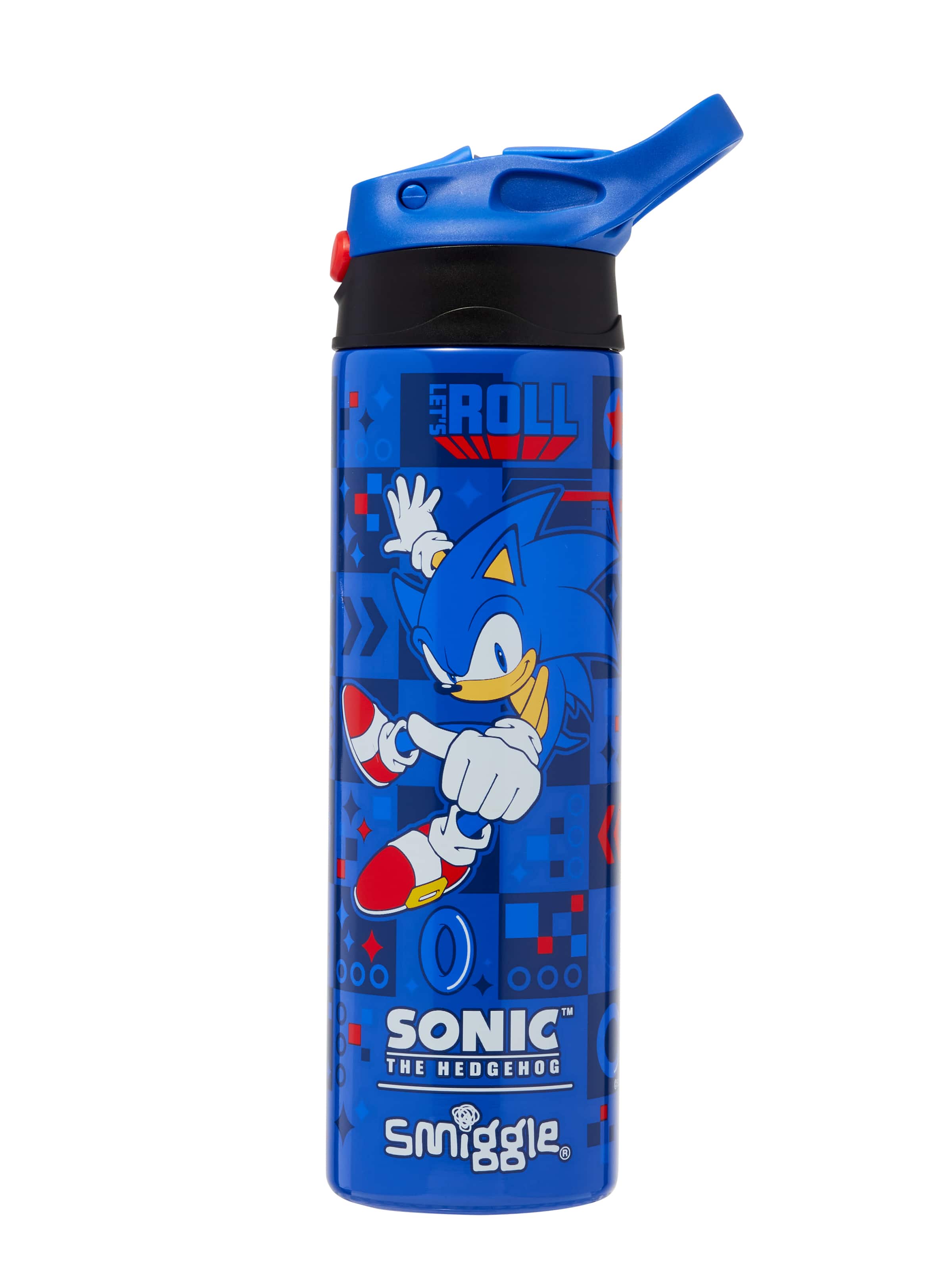 Image for Sonic The Hedgehog Insulated Stainless Steel Flip Drink Bottle 520Ml from Smiggle
