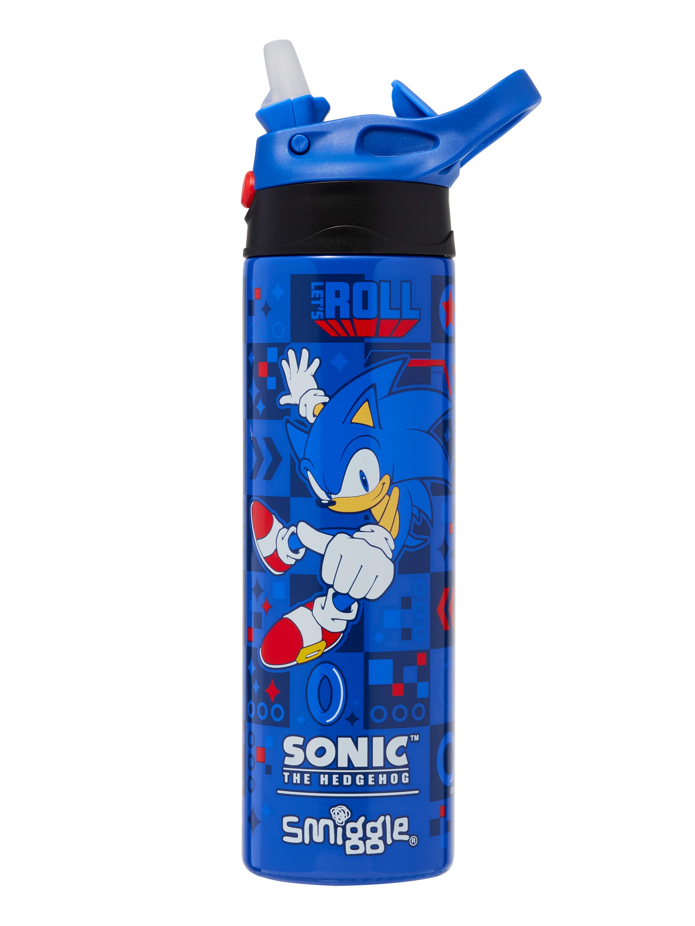 Sonic The Hedgehog Insulated Stainless Steel Flip Drink Bottle 520Ml