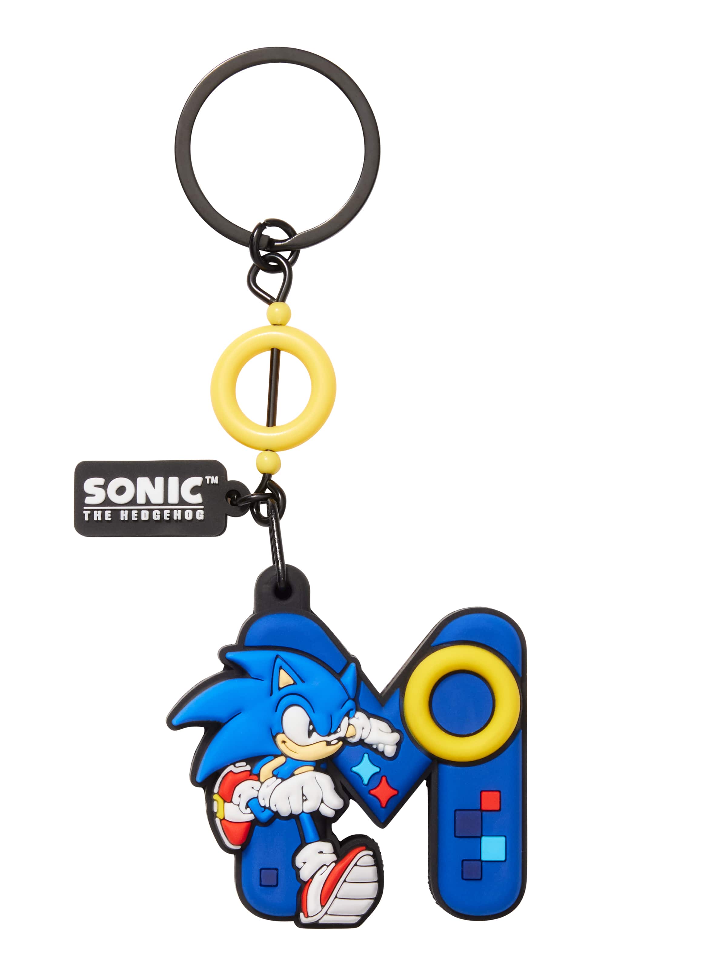Sonic The Hedgehog Alphabet Keyring