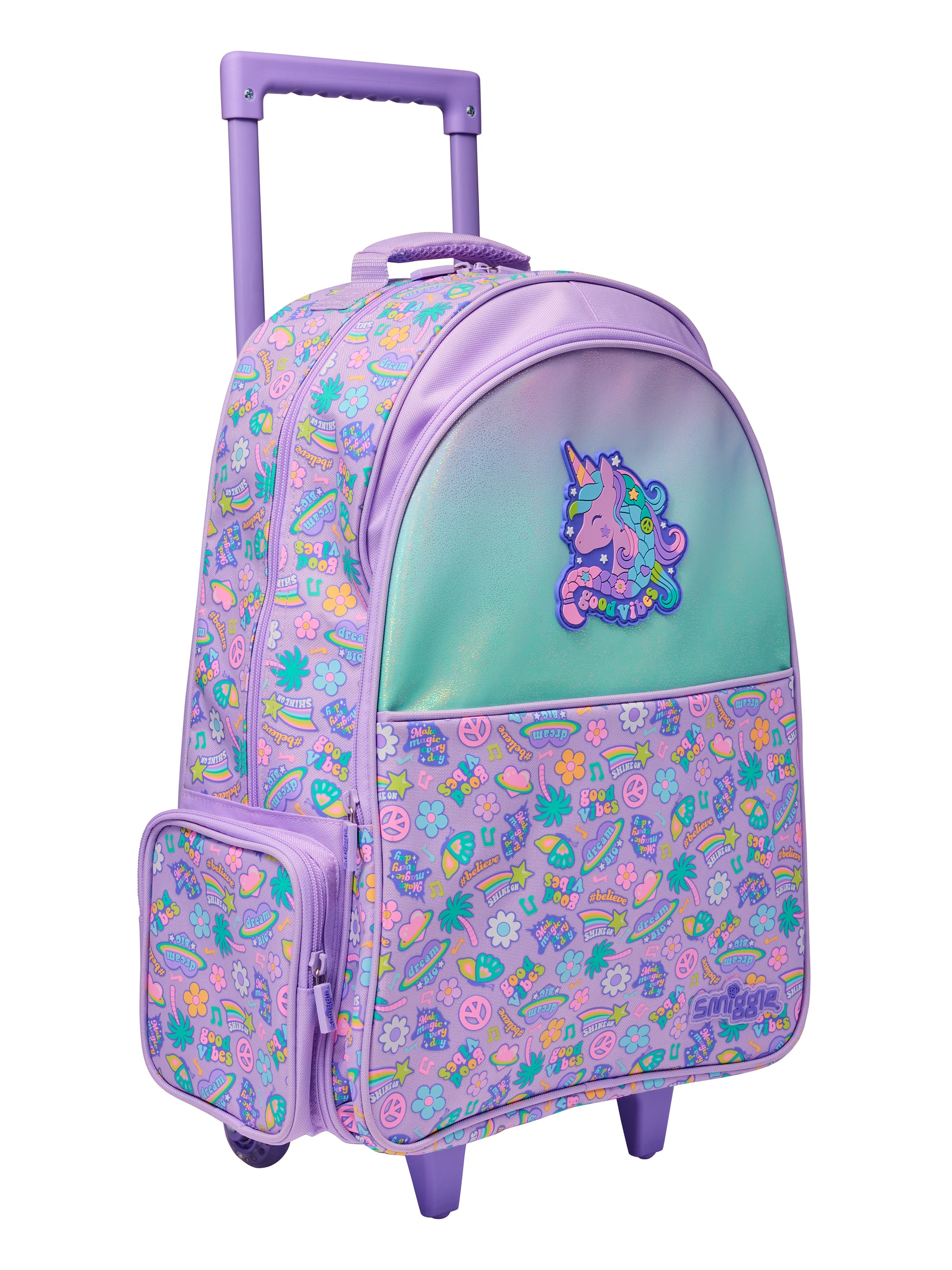 All Stars Trolley Backpack With Light Up Wheels