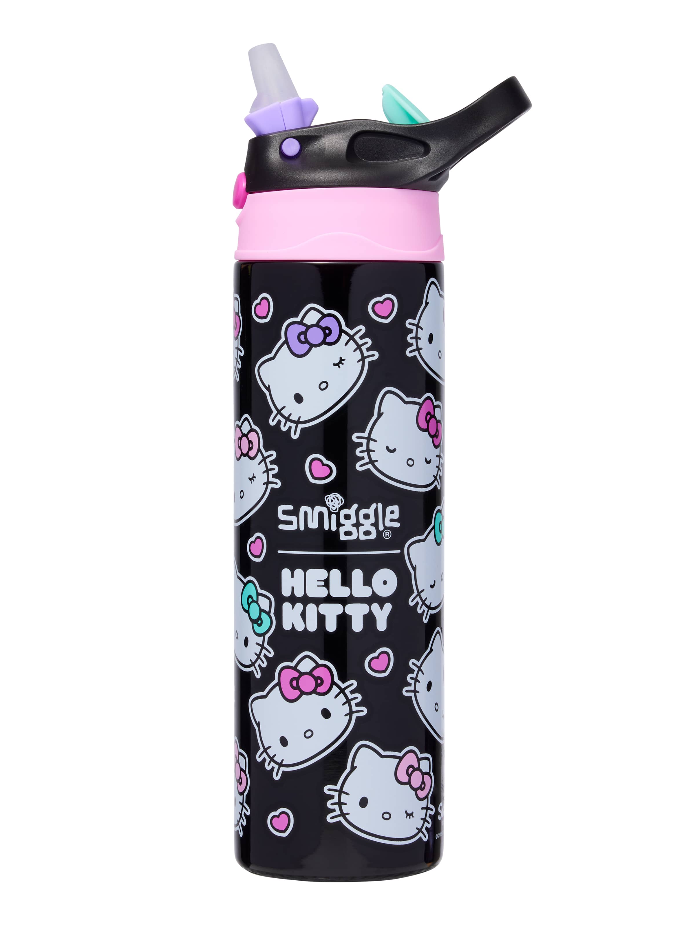 Hello Kitty Insulated Stainless Steel Flip Drink Bottle 520Ml