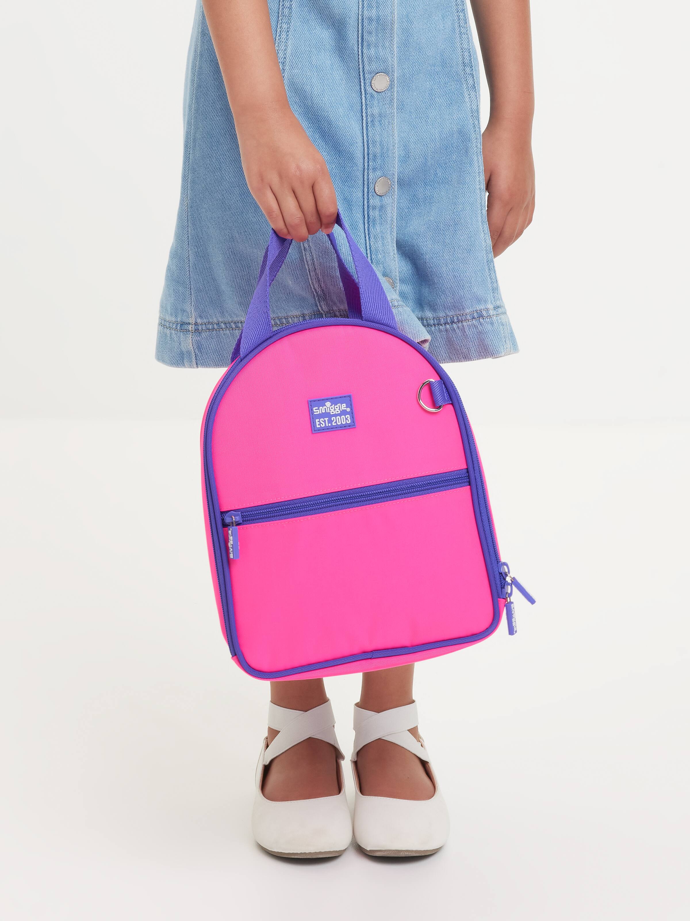 Neon Splice Arc Lunchbag With Backpack Straps
