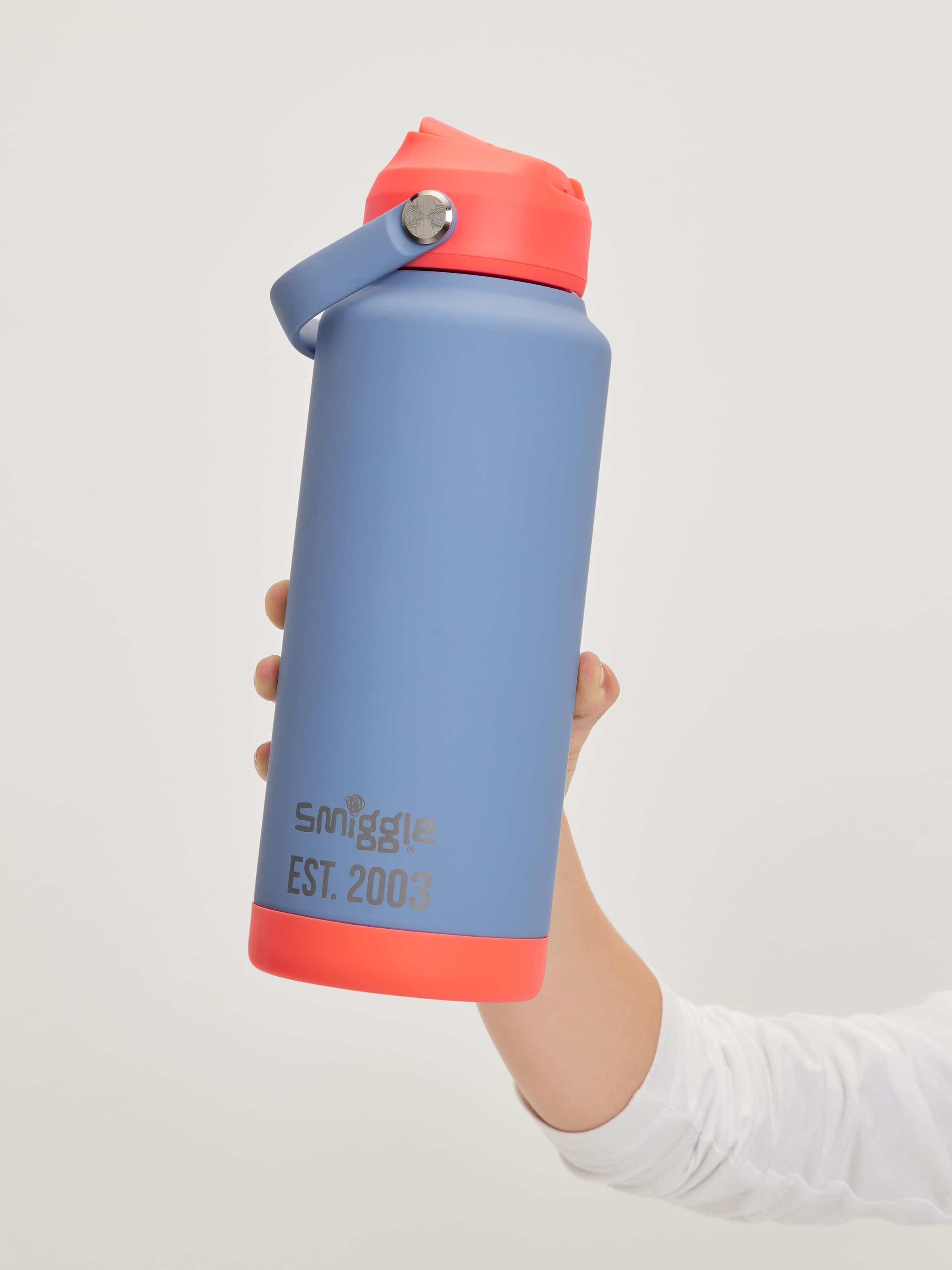Neon Squiggle Insulated Stainless Steel Drink Bottle 1L