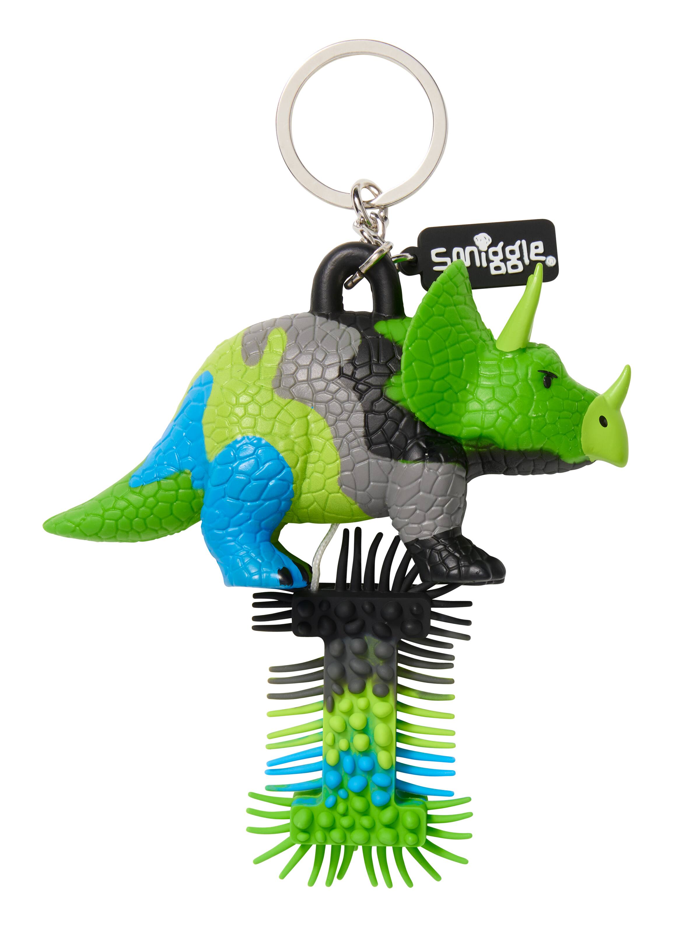 Dino Alphabet Keyring