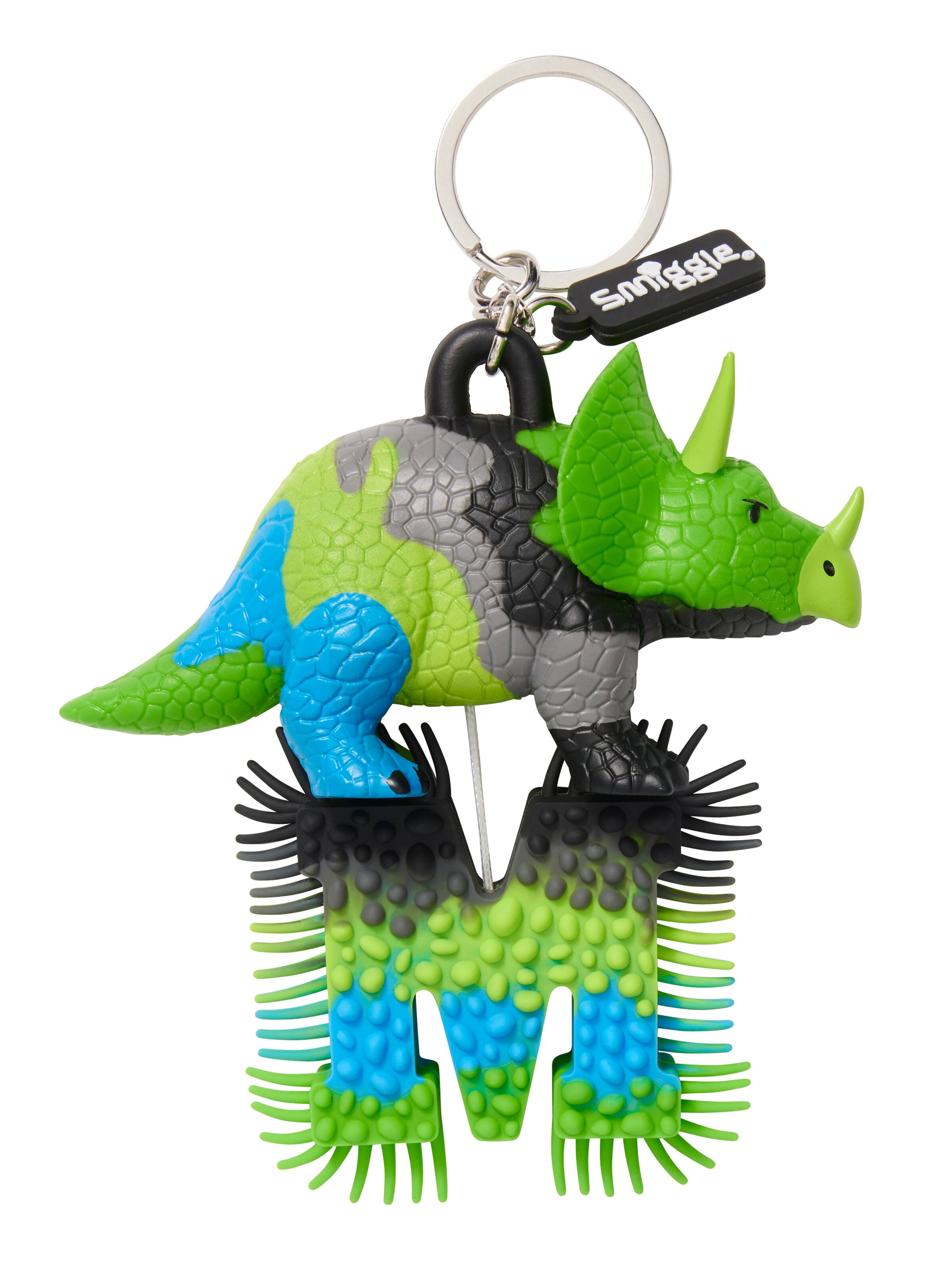Dino Alphabet Keyring