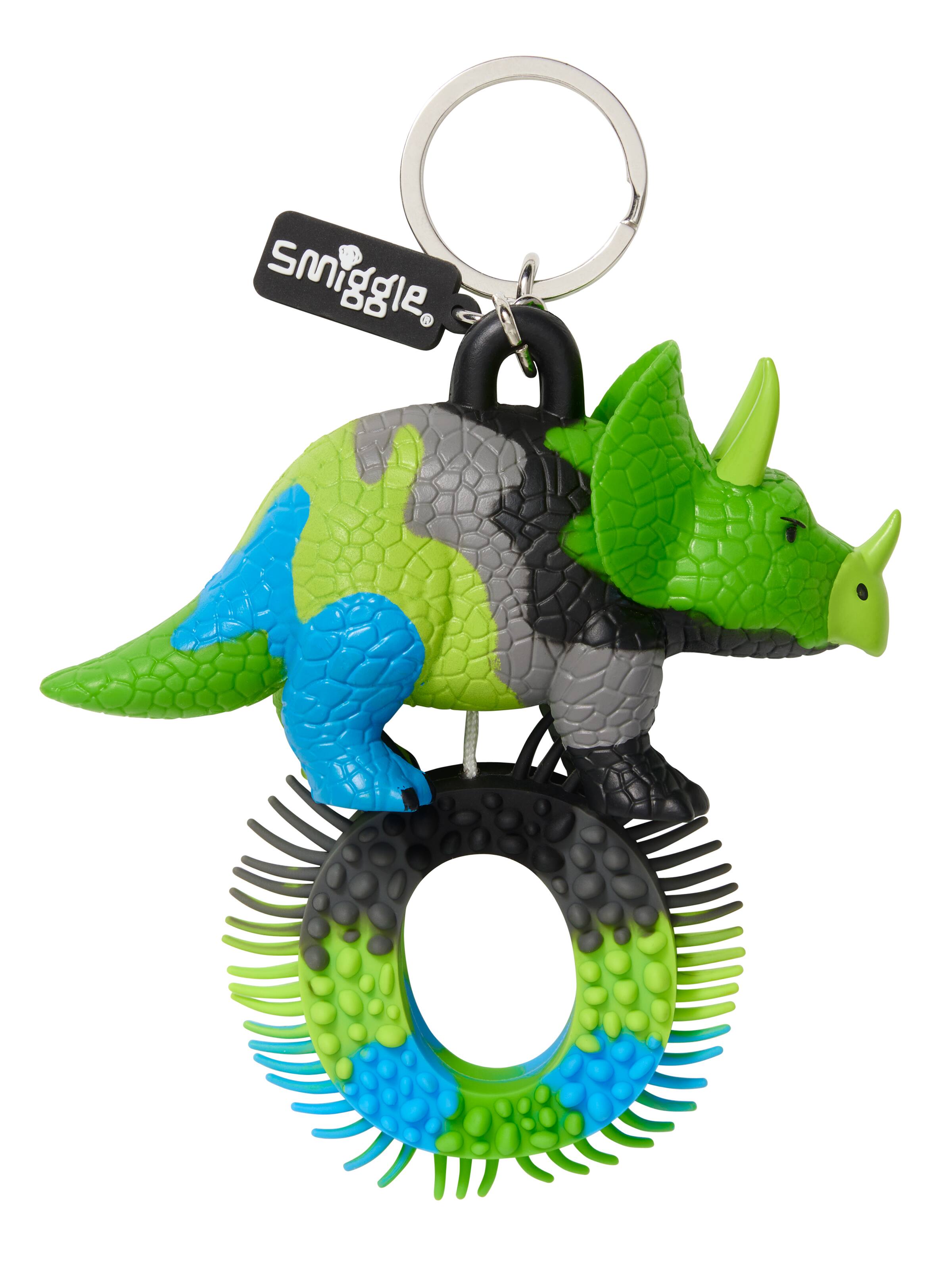 Dino Alphabet Keyring