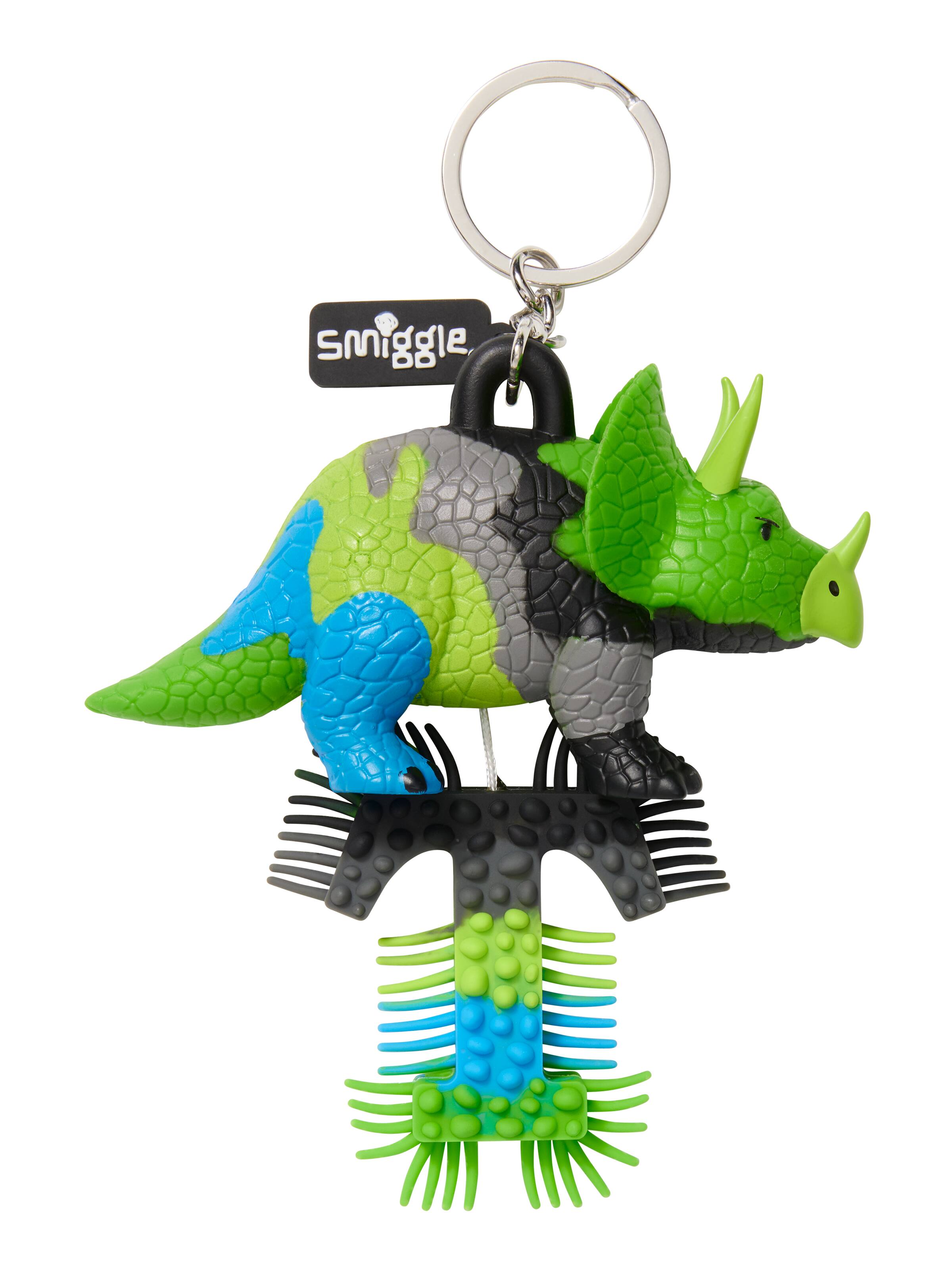 Dino Alphabet Keyring