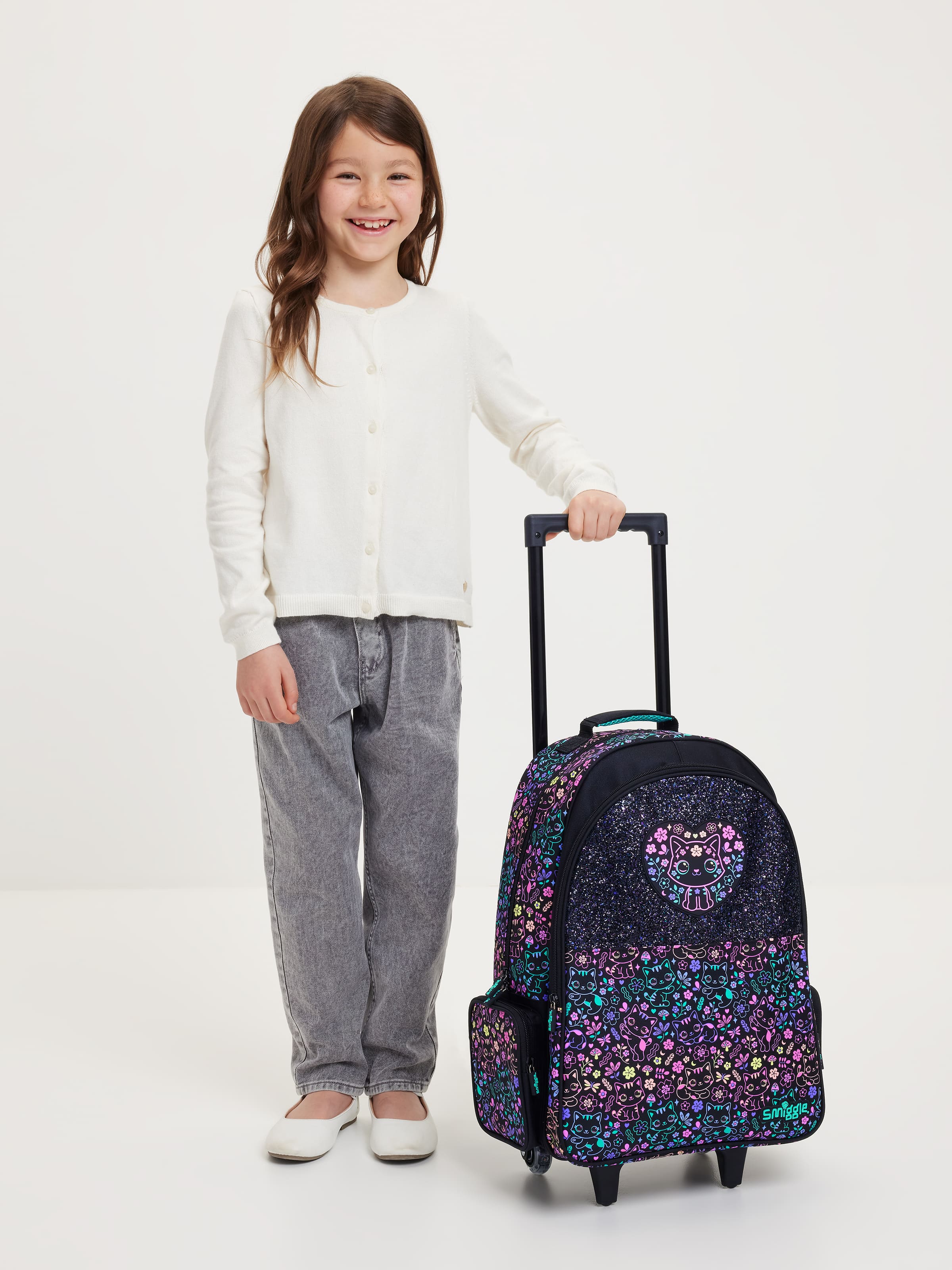 Eclipse Trolley Backpack With Light Up Wheels