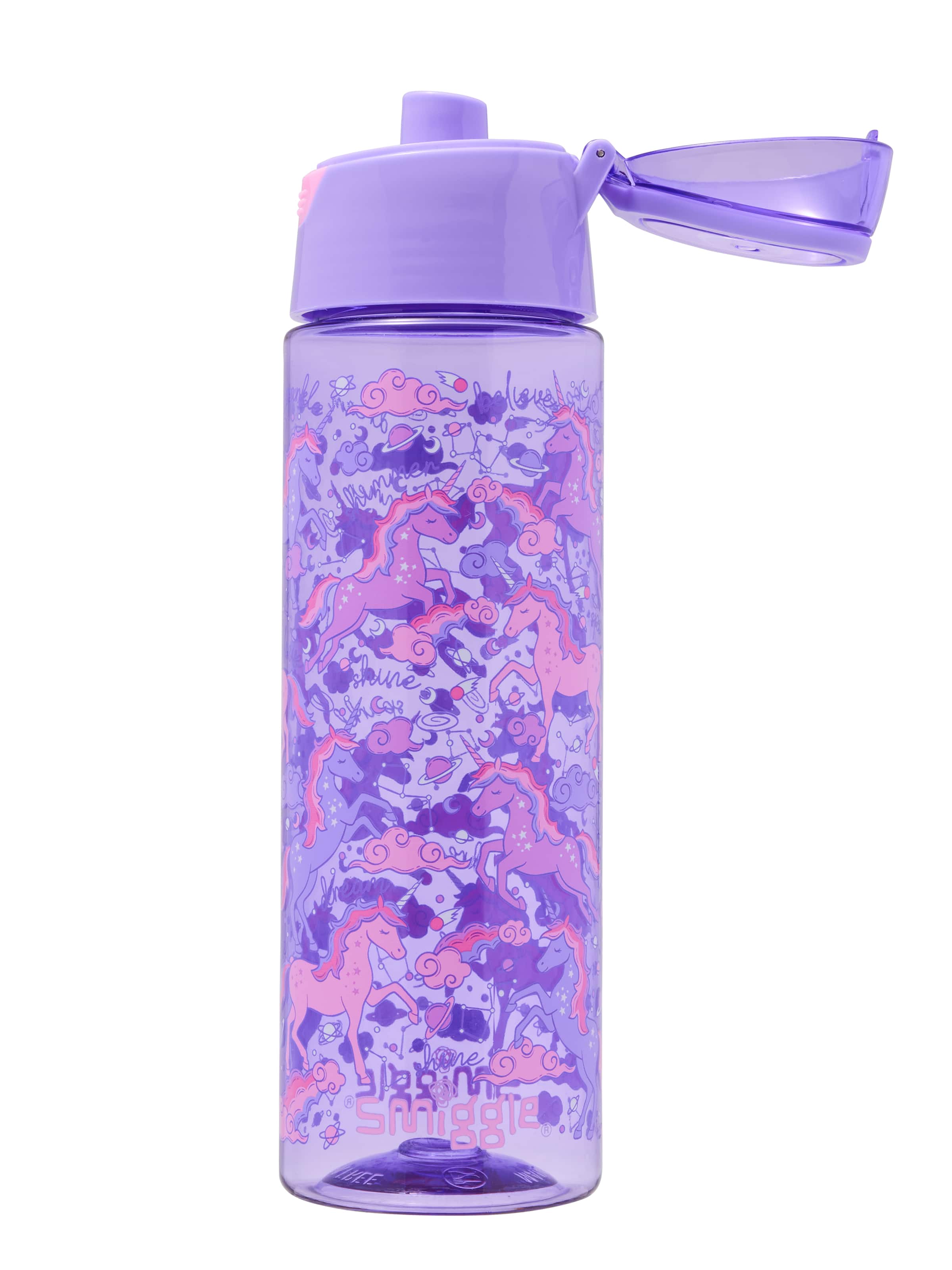Eclipse Plastic Flip Lid Drink Bottle 750Ml