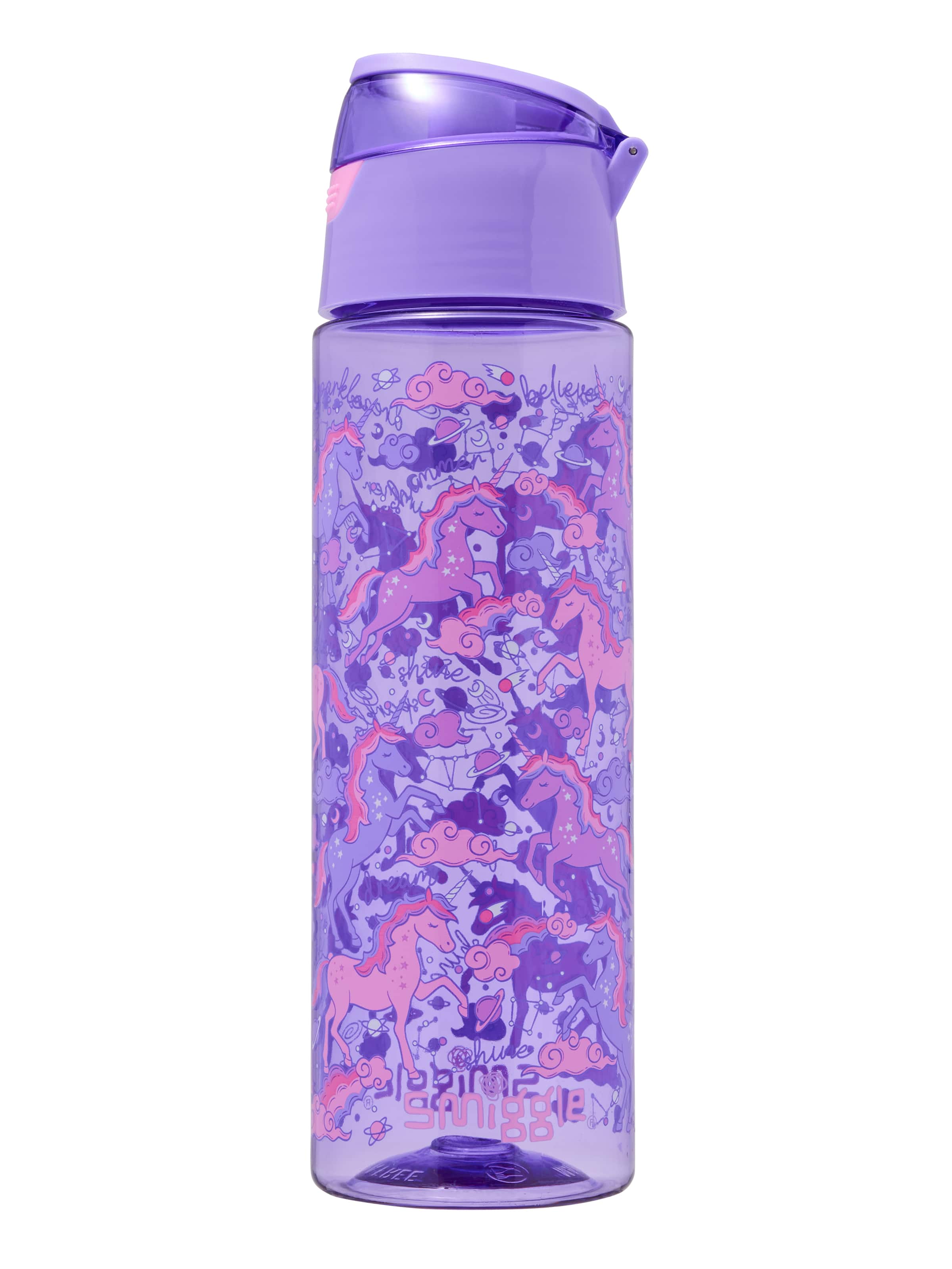 Eclipse Plastic Flip Lid Drink Bottle 750Ml