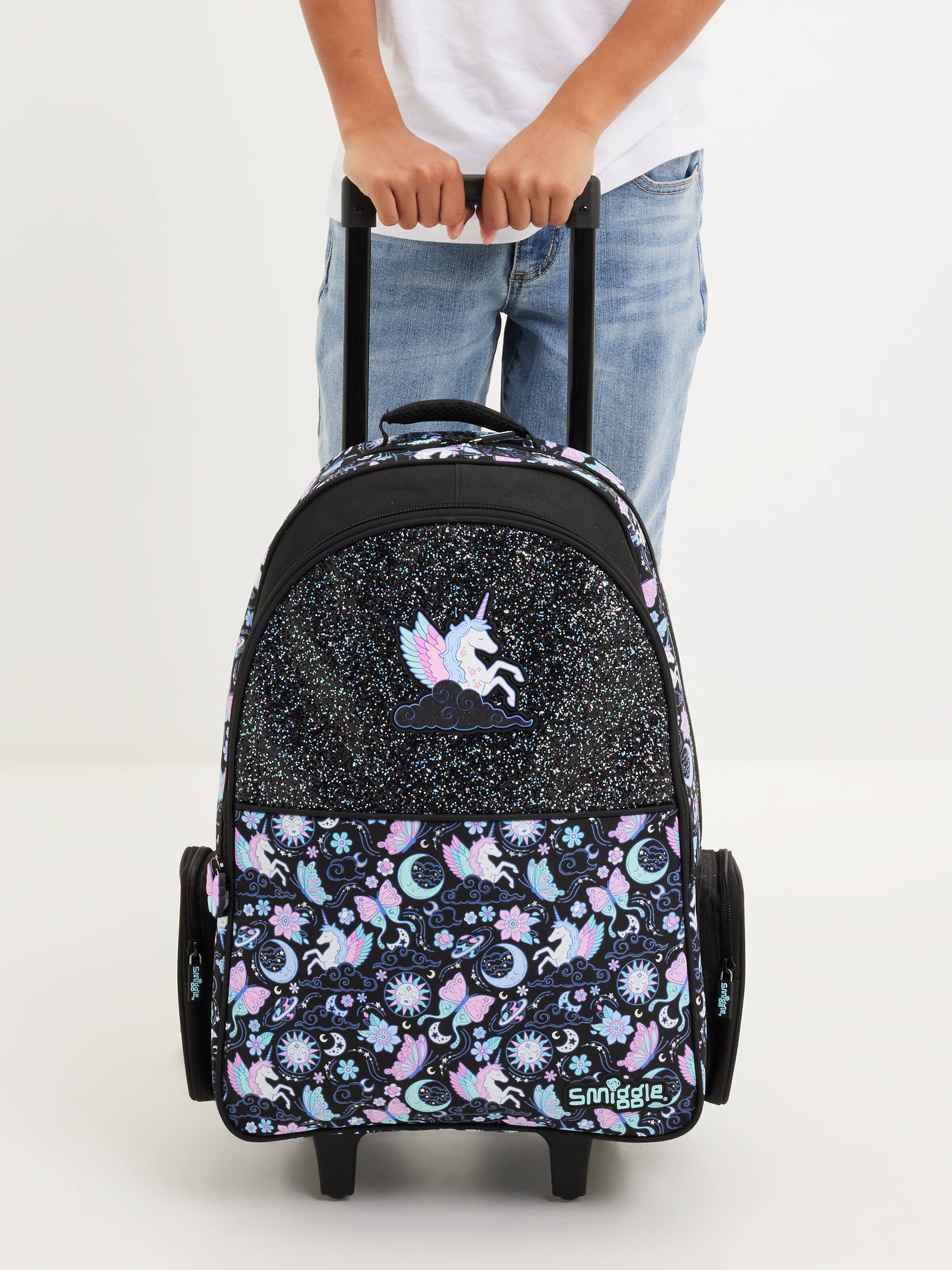 Super Charge Trolley Backpack With Light Up Wheels