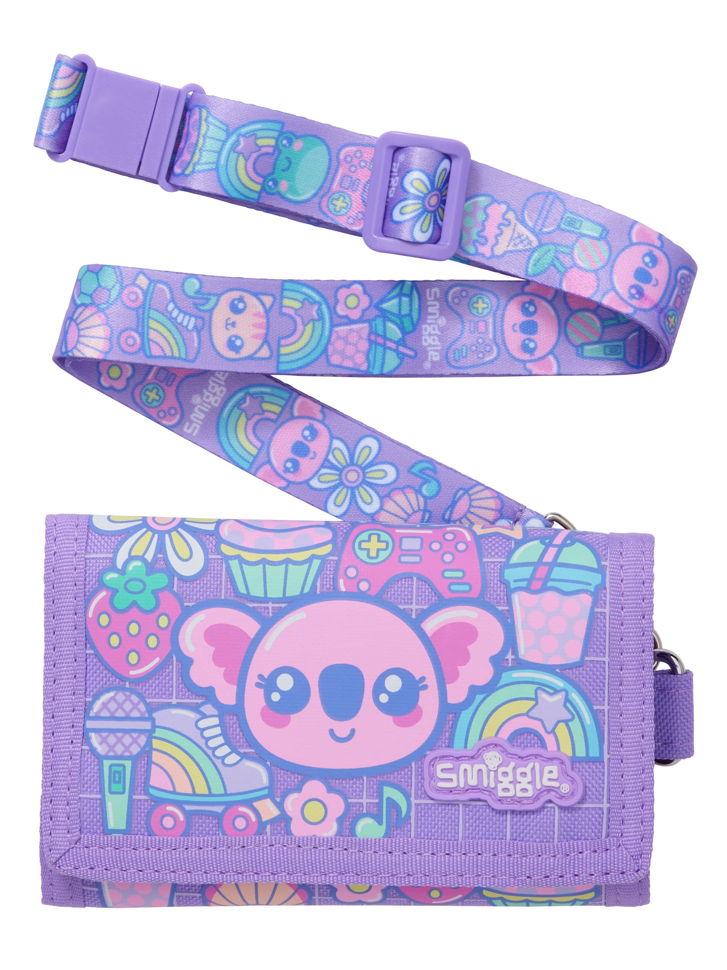 Curious Wallet With Lanyard