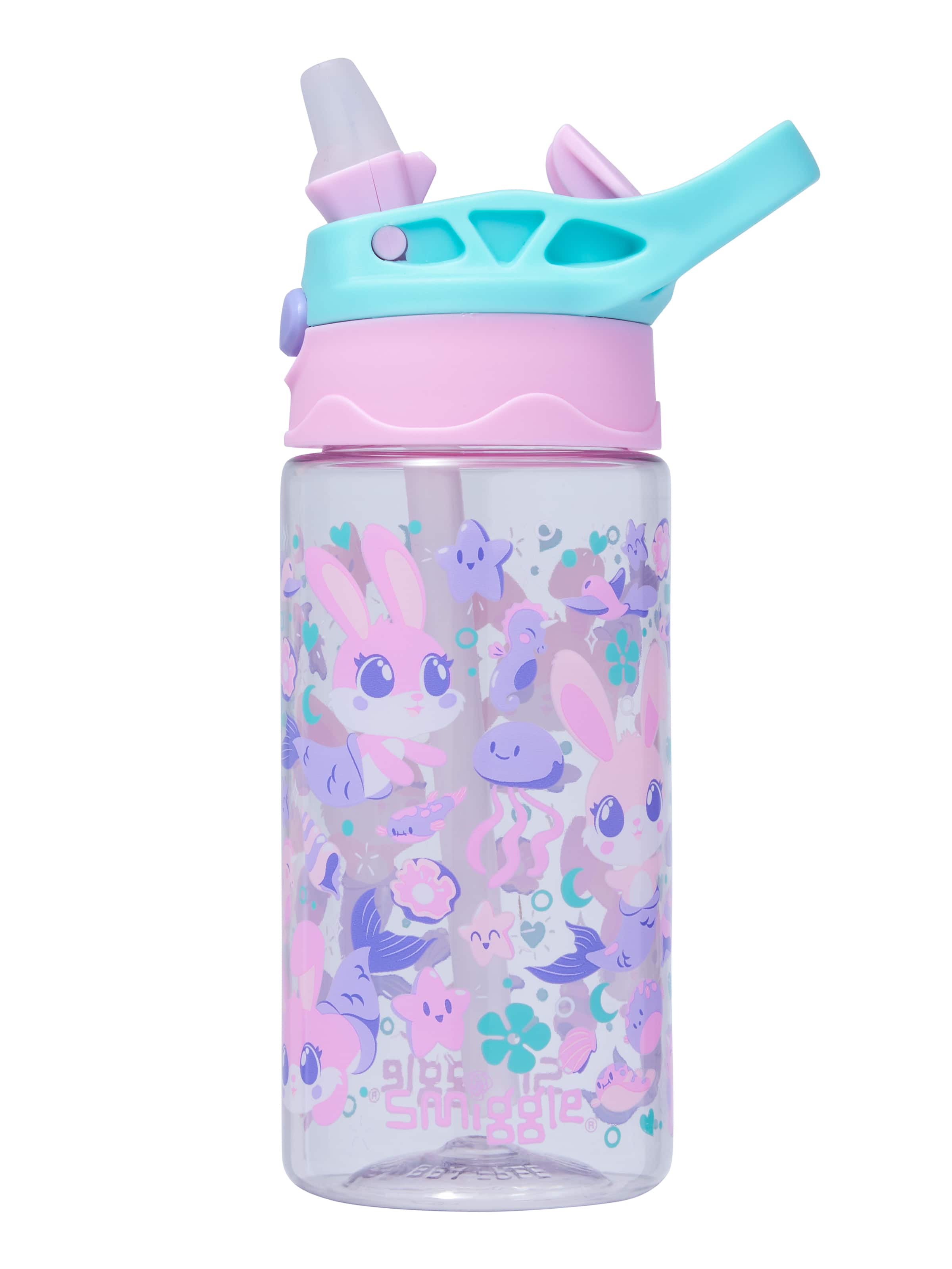 Curious Junior Flip Plastic Drink Bottle 430Ml