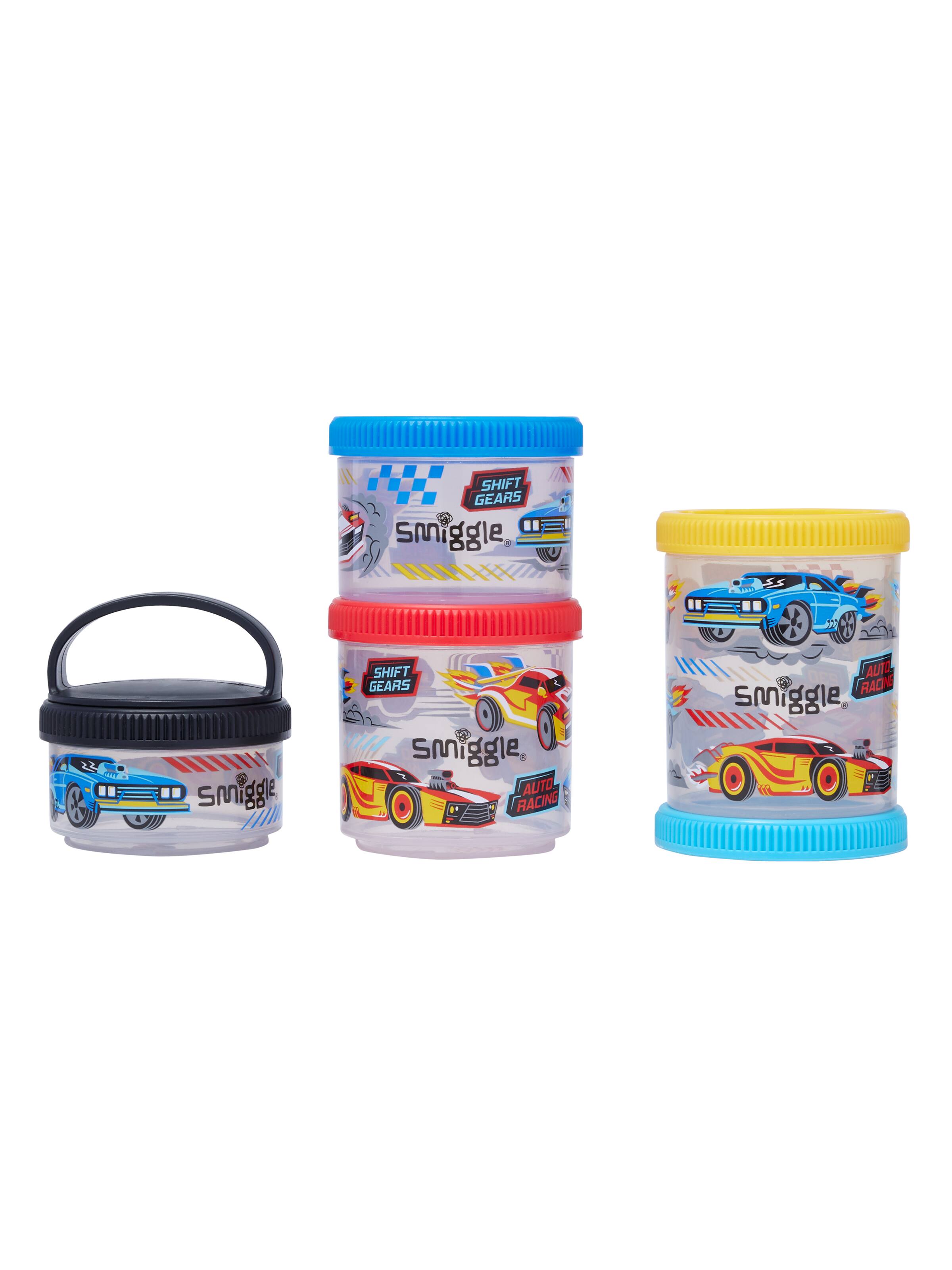 Image for Curious Snack N Stack Container X4 from Smiggle