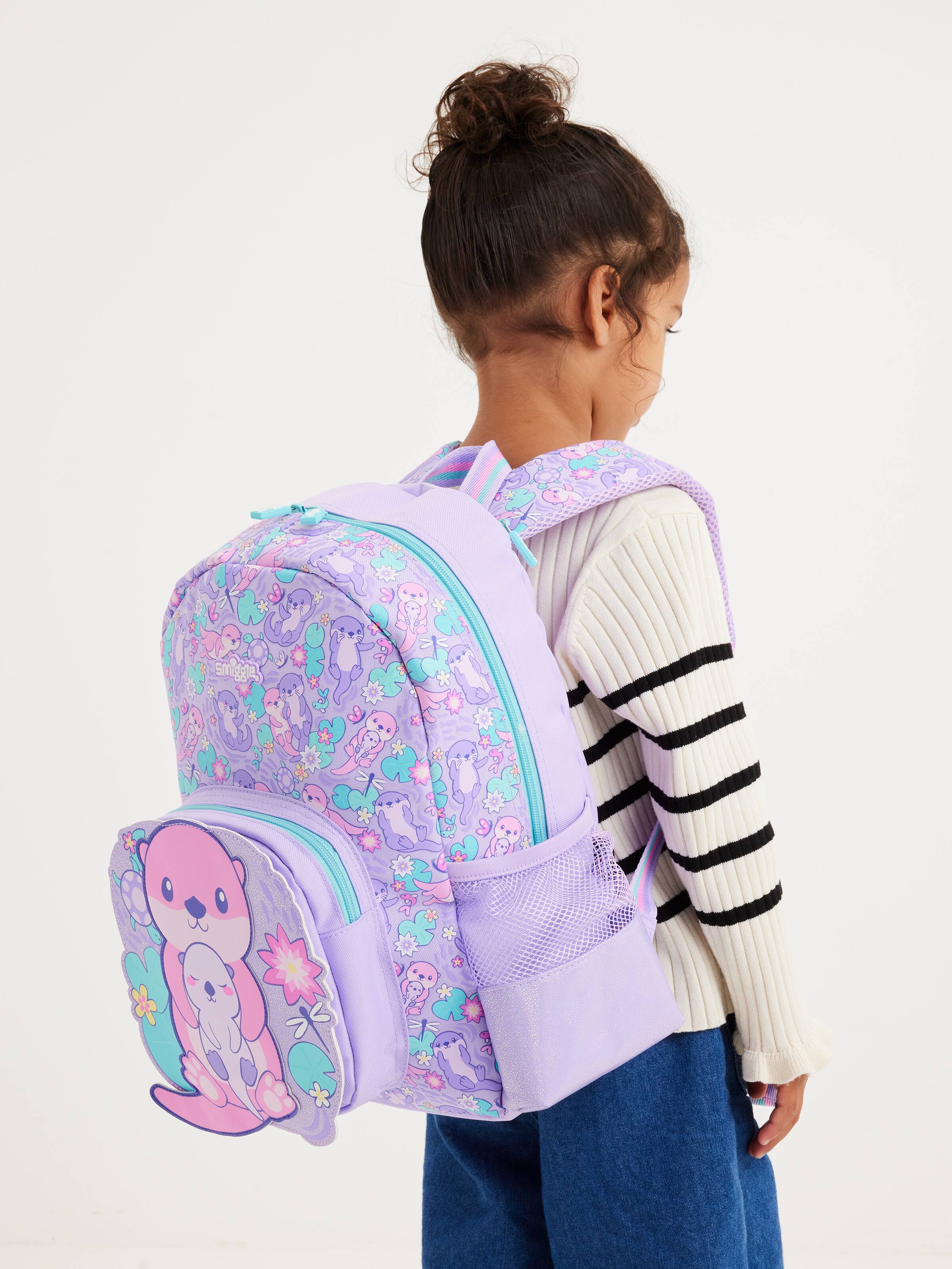 Out & About Junior Character Hoodie Backpack