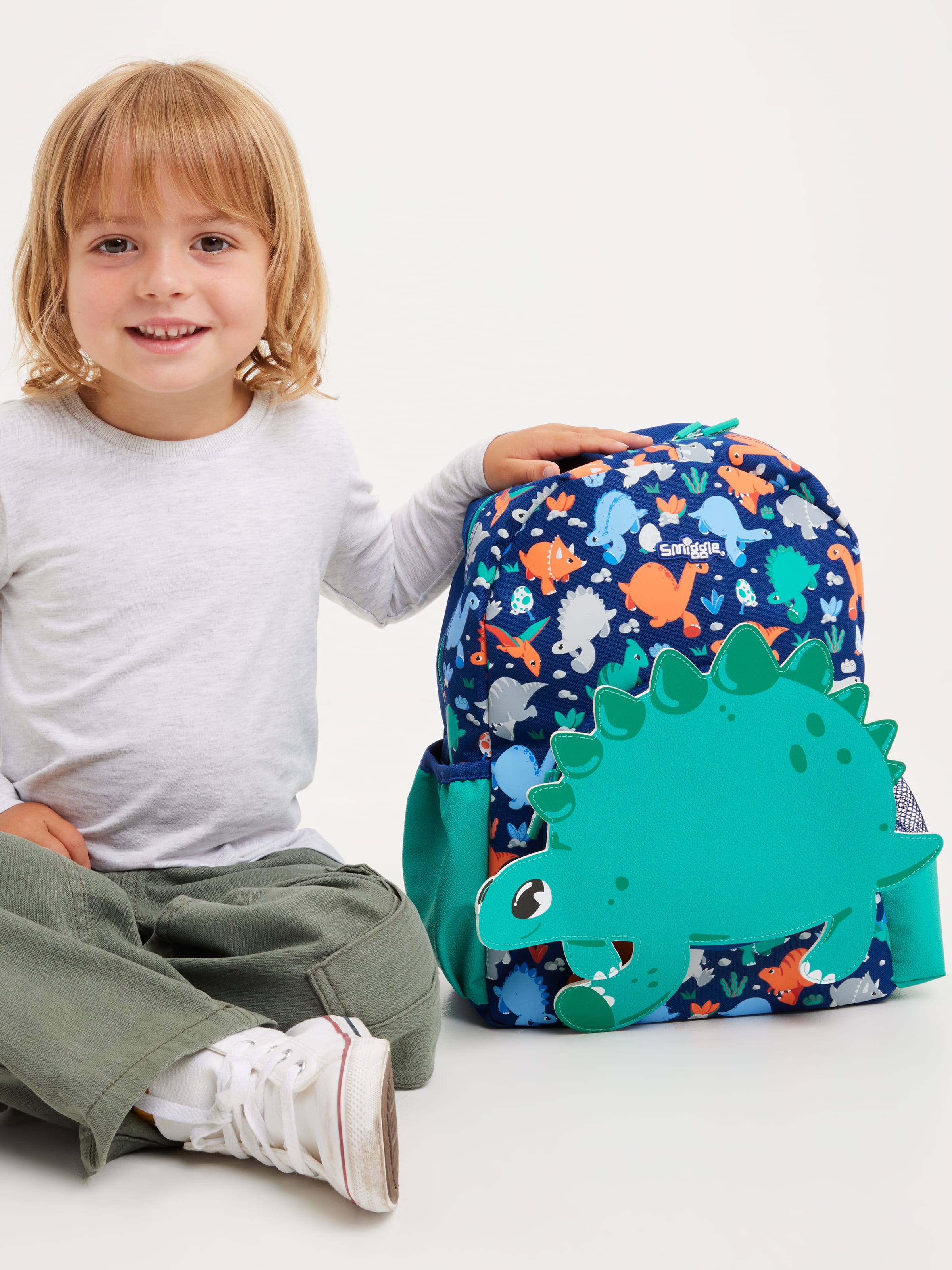 Out & About Junior Character Hoodie Backpack