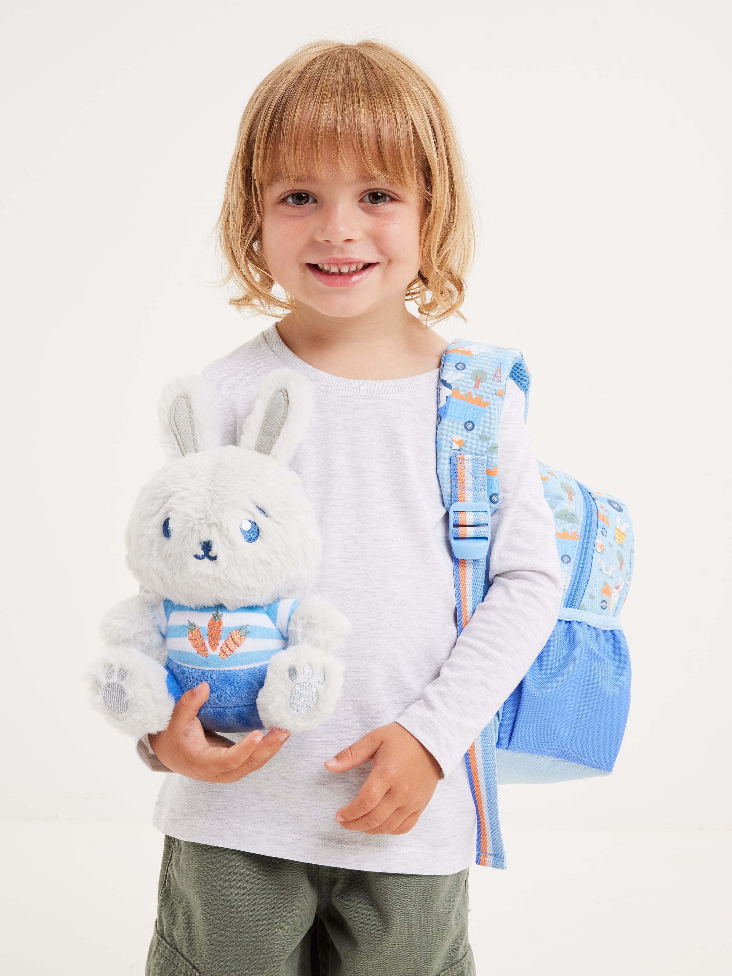 Out & About Teeny Tiny Backpack With Detachable Plush Toy