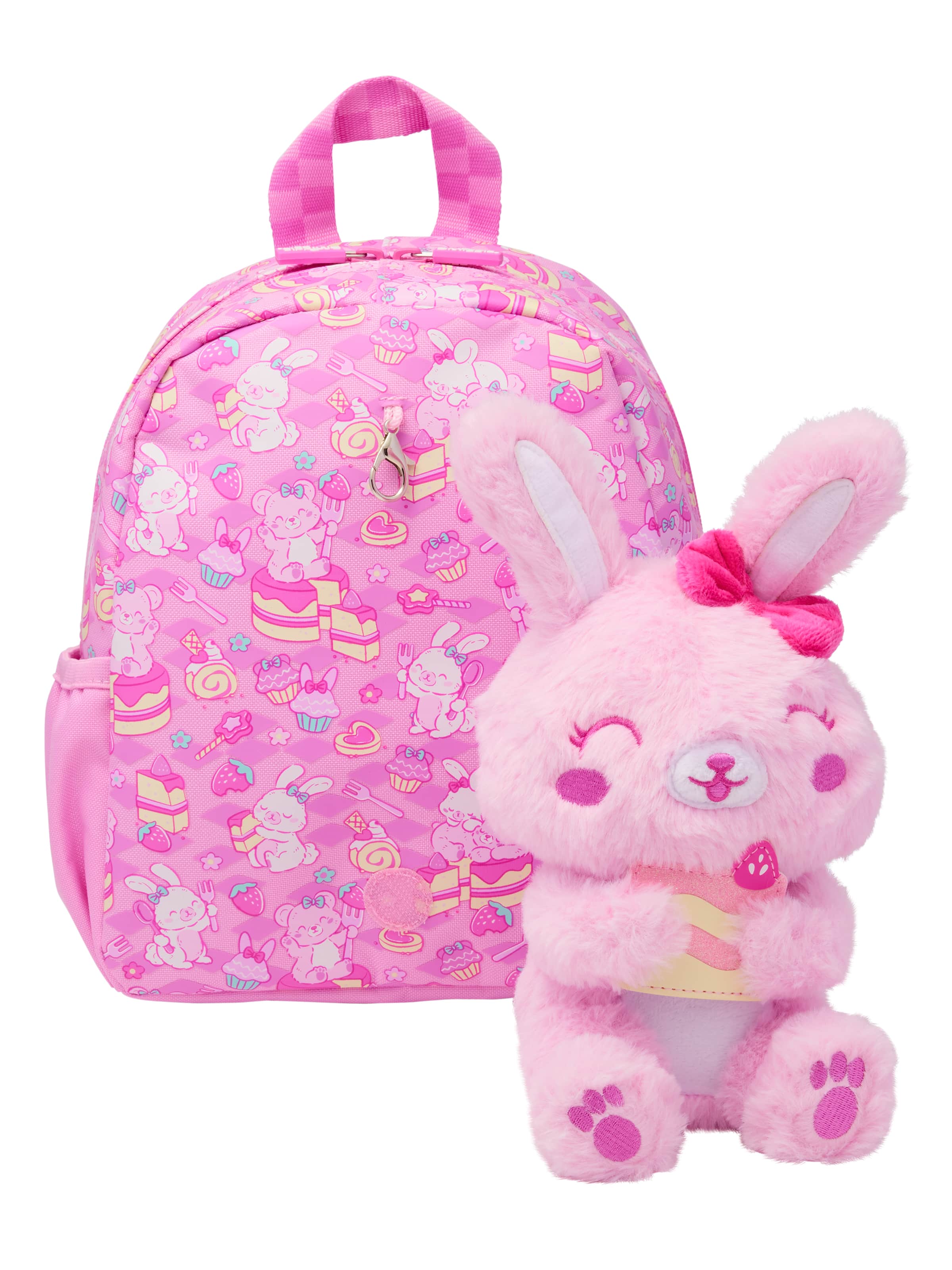 Out & About Teeny Tiny Backpack With Detachable Plush Toy