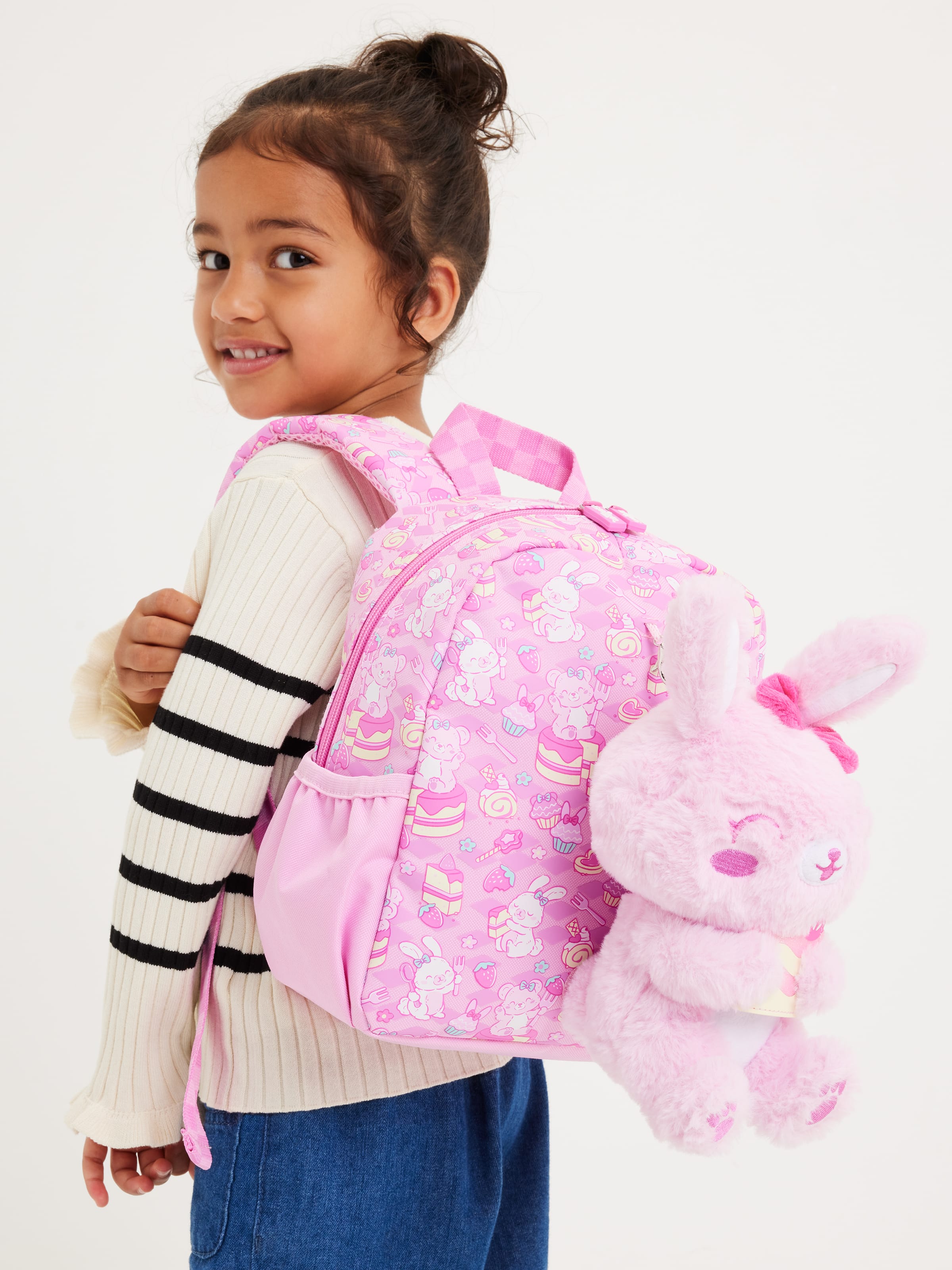 Out & About Teeny Tiny Backpack With Detachable Plush Toy