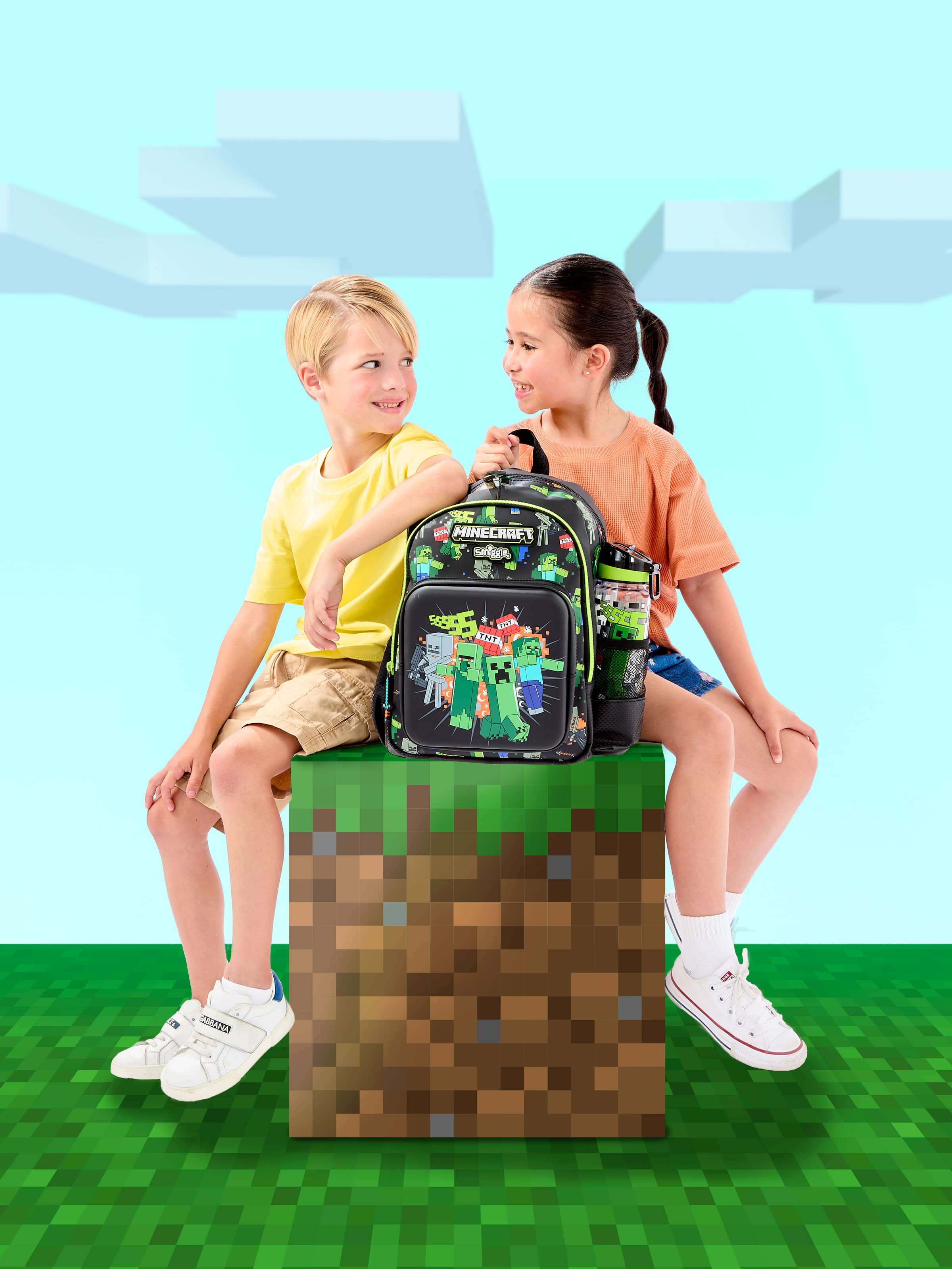 Image for Minecraft Junior Character Backpack from Smiggle