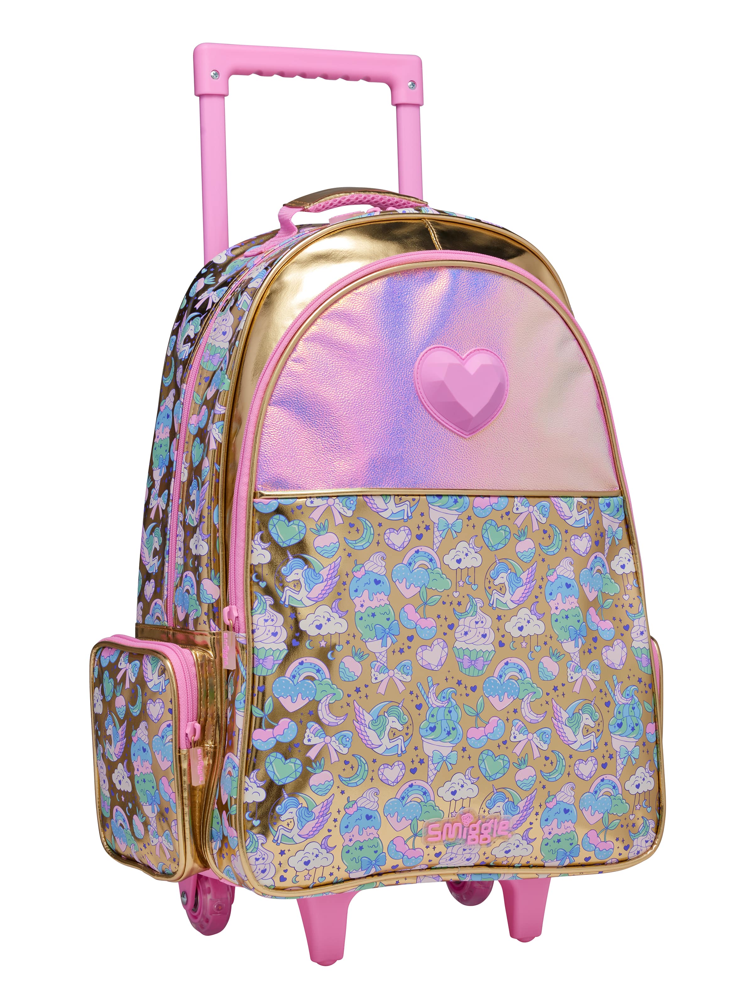 Image for Radiant Trolley Backpack With Light Up Wheels from Smiggle