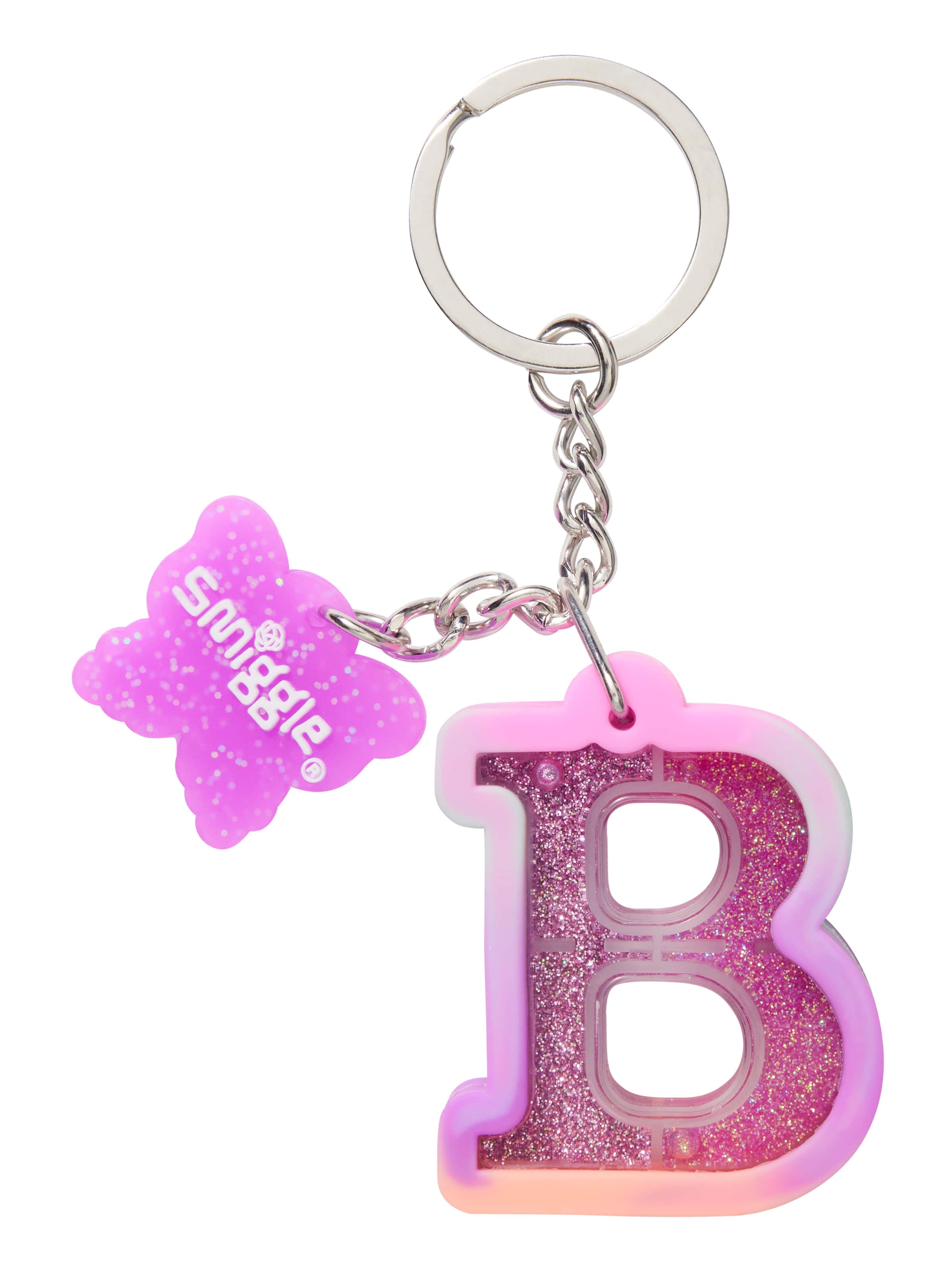 Glitz Floaty Alphabet Keyring