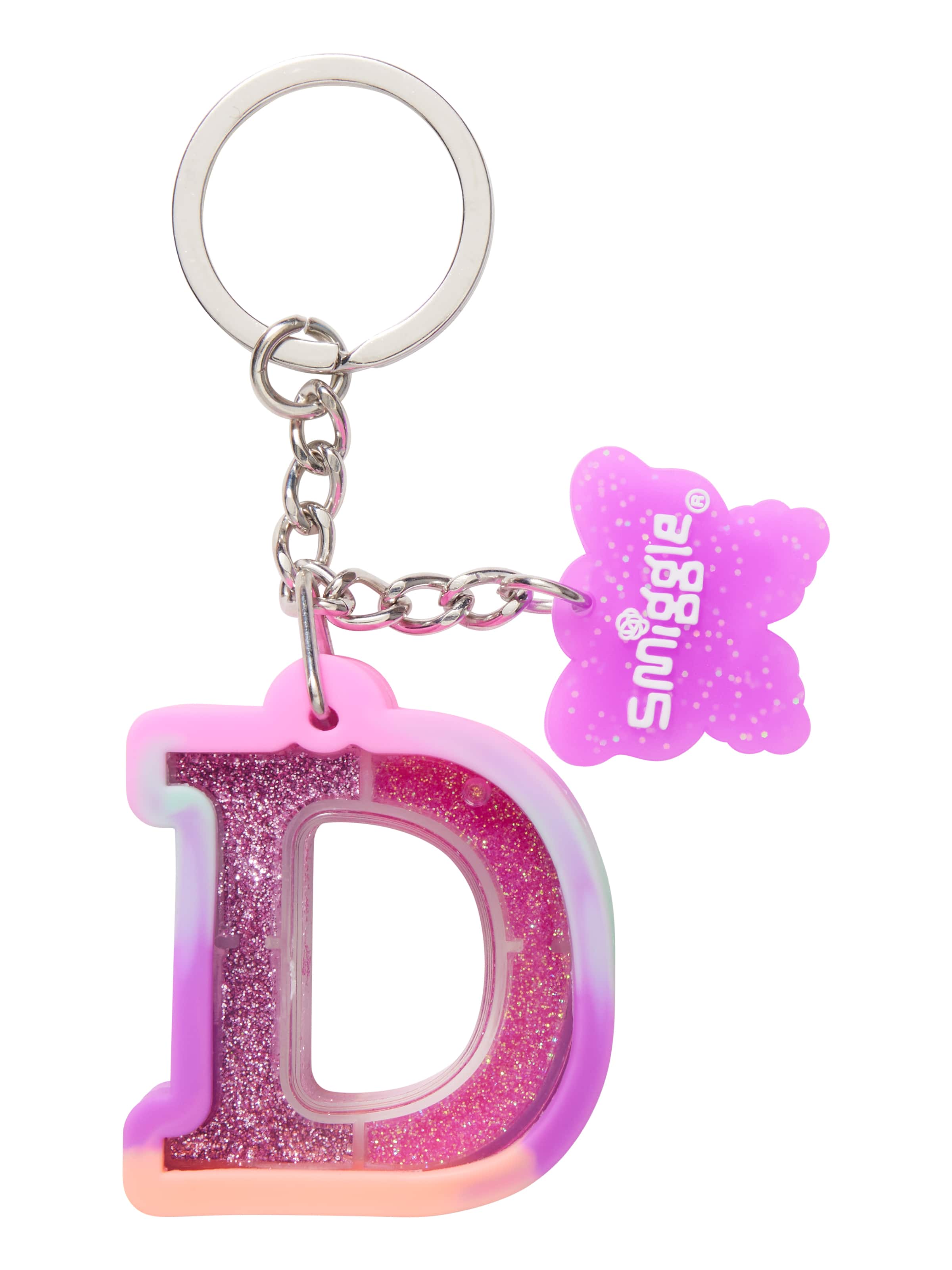 Glitz Floaty Alphabet Keyring