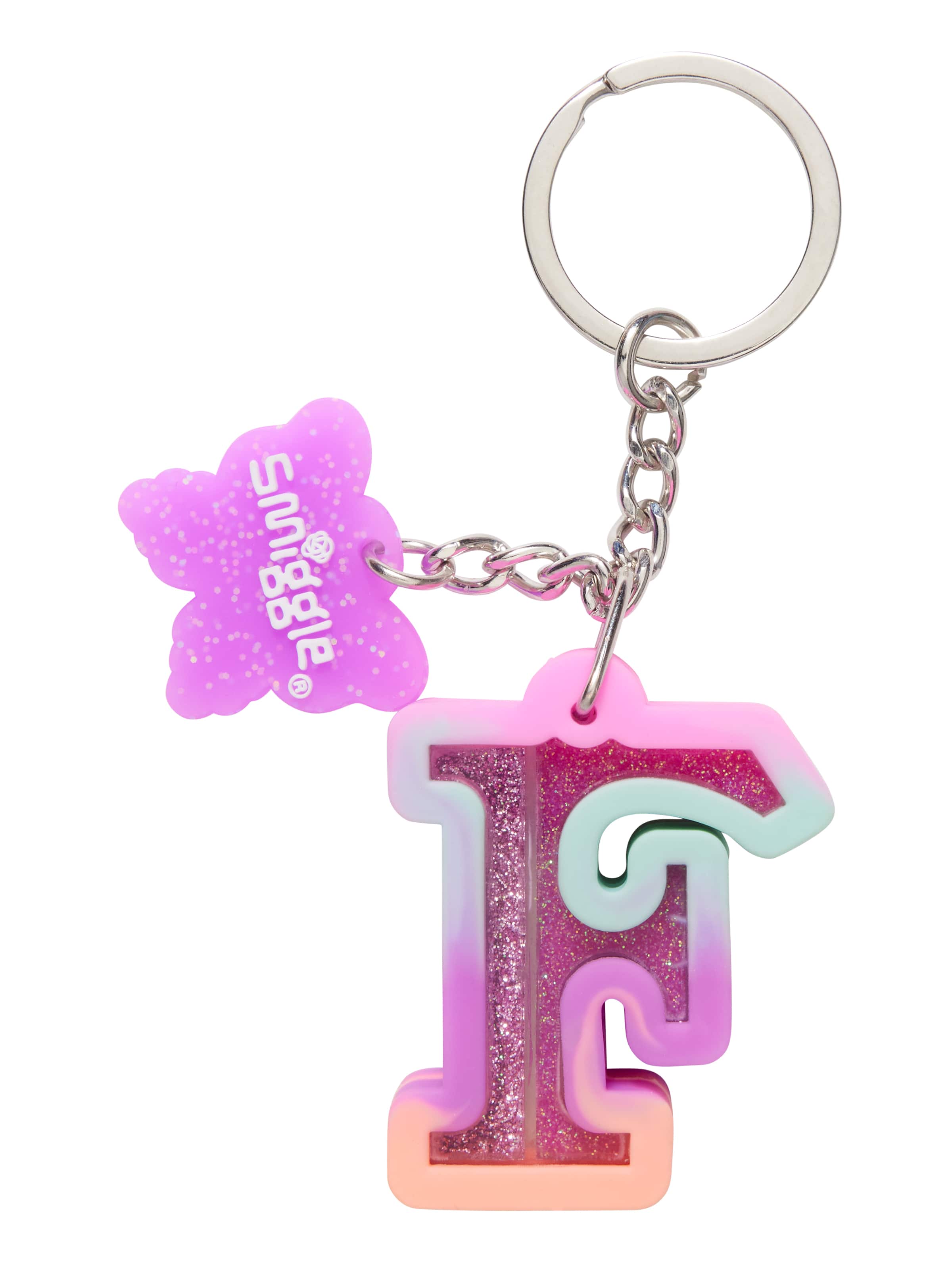 Glitz Floaty Alphabet Keyring