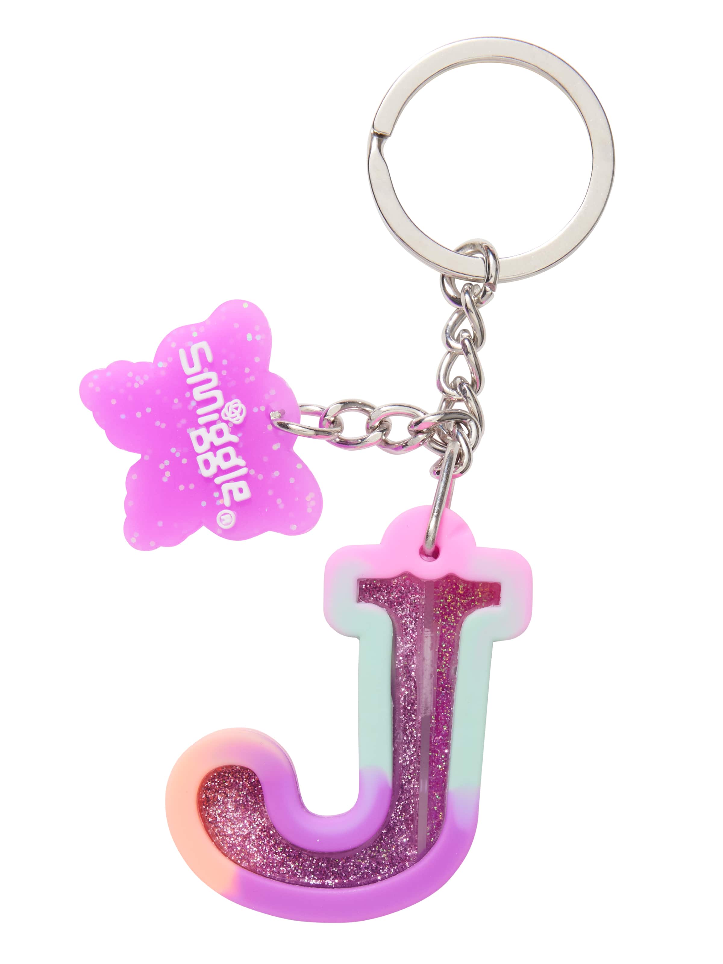 Glitz Floaty Alphabet Keyring