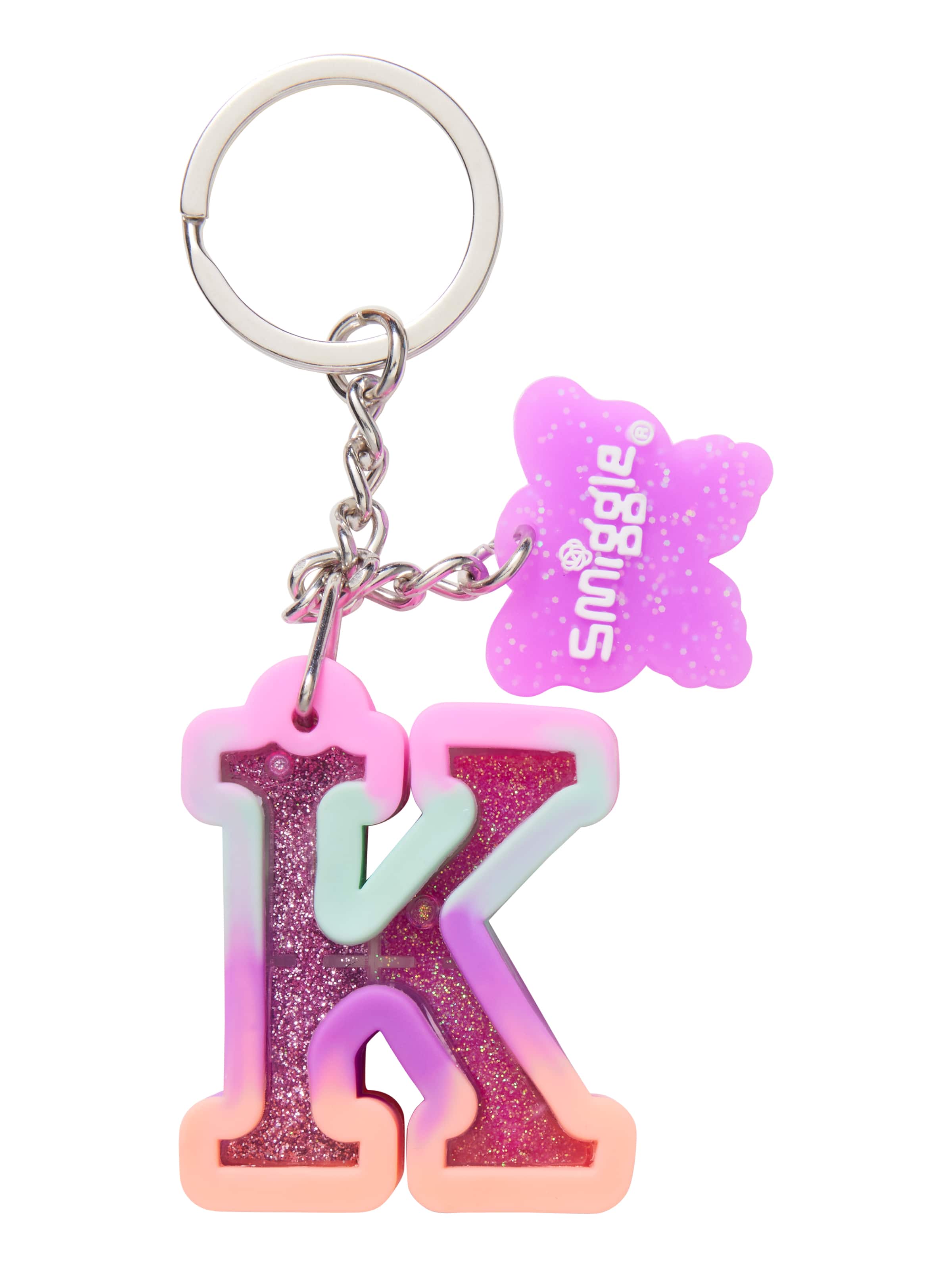 Glitz Floaty Alphabet Keyring
