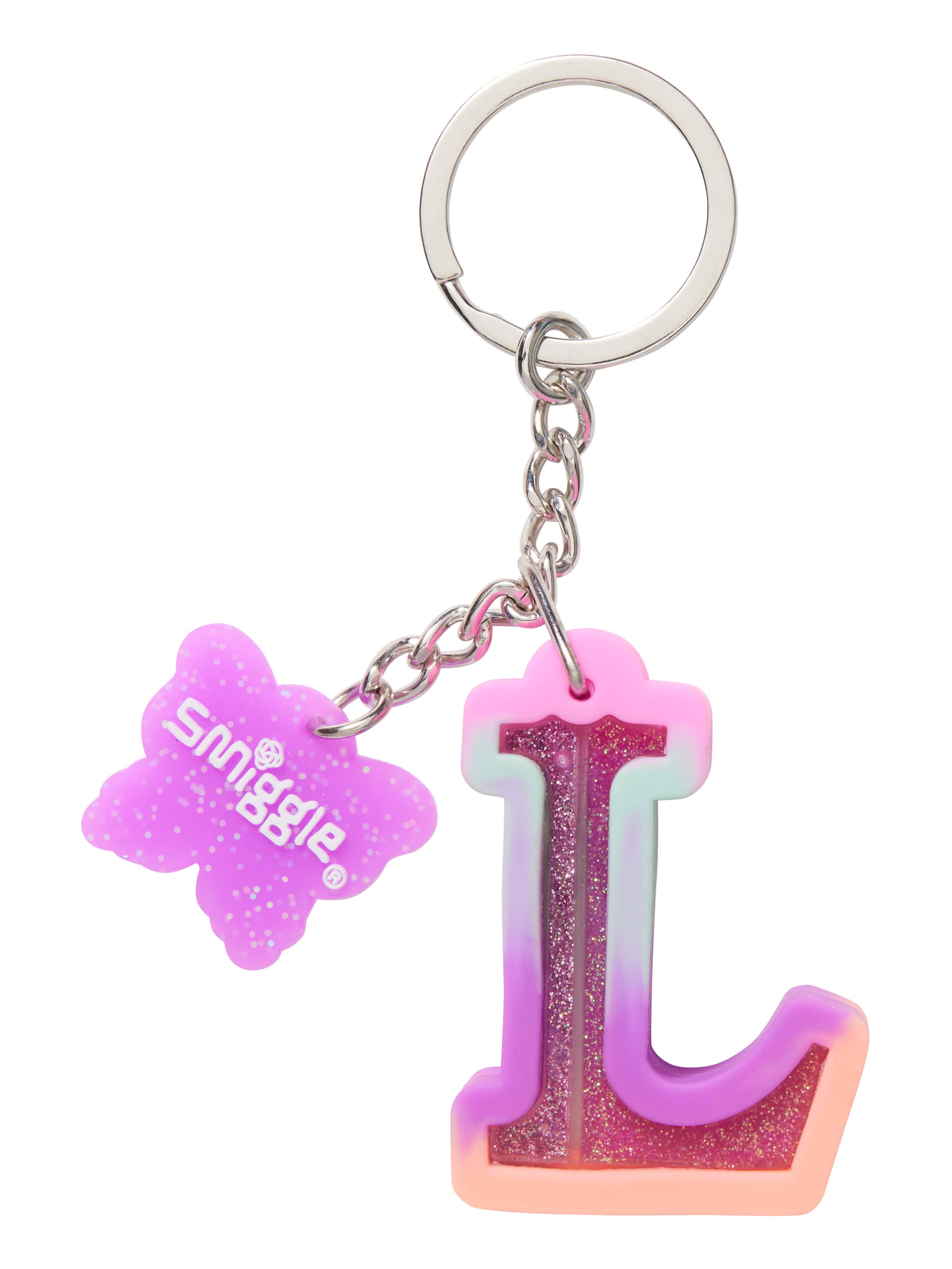 Glitz Floaty Alphabet Keyring