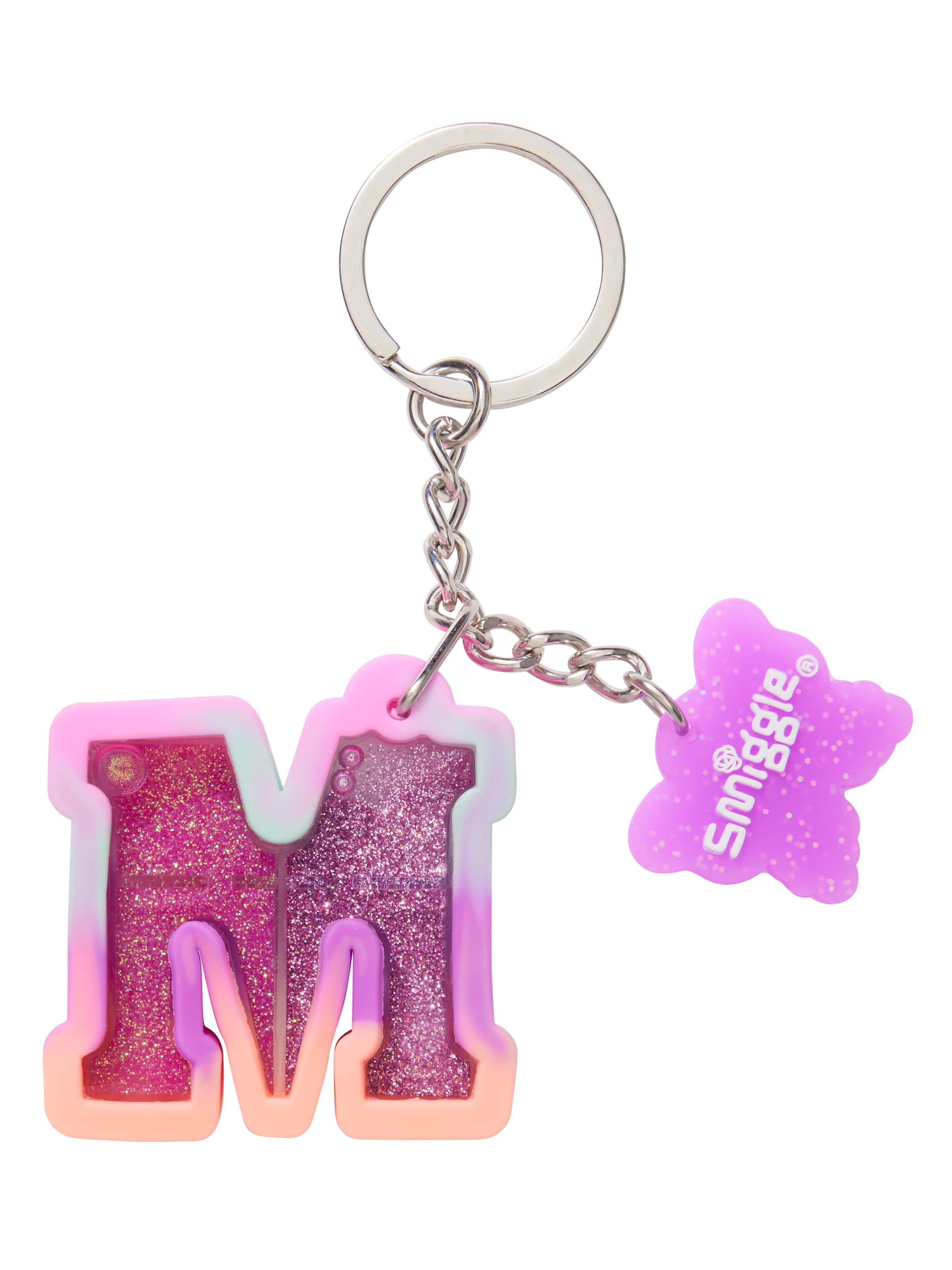 Glitz Floaty Alphabet Keyring