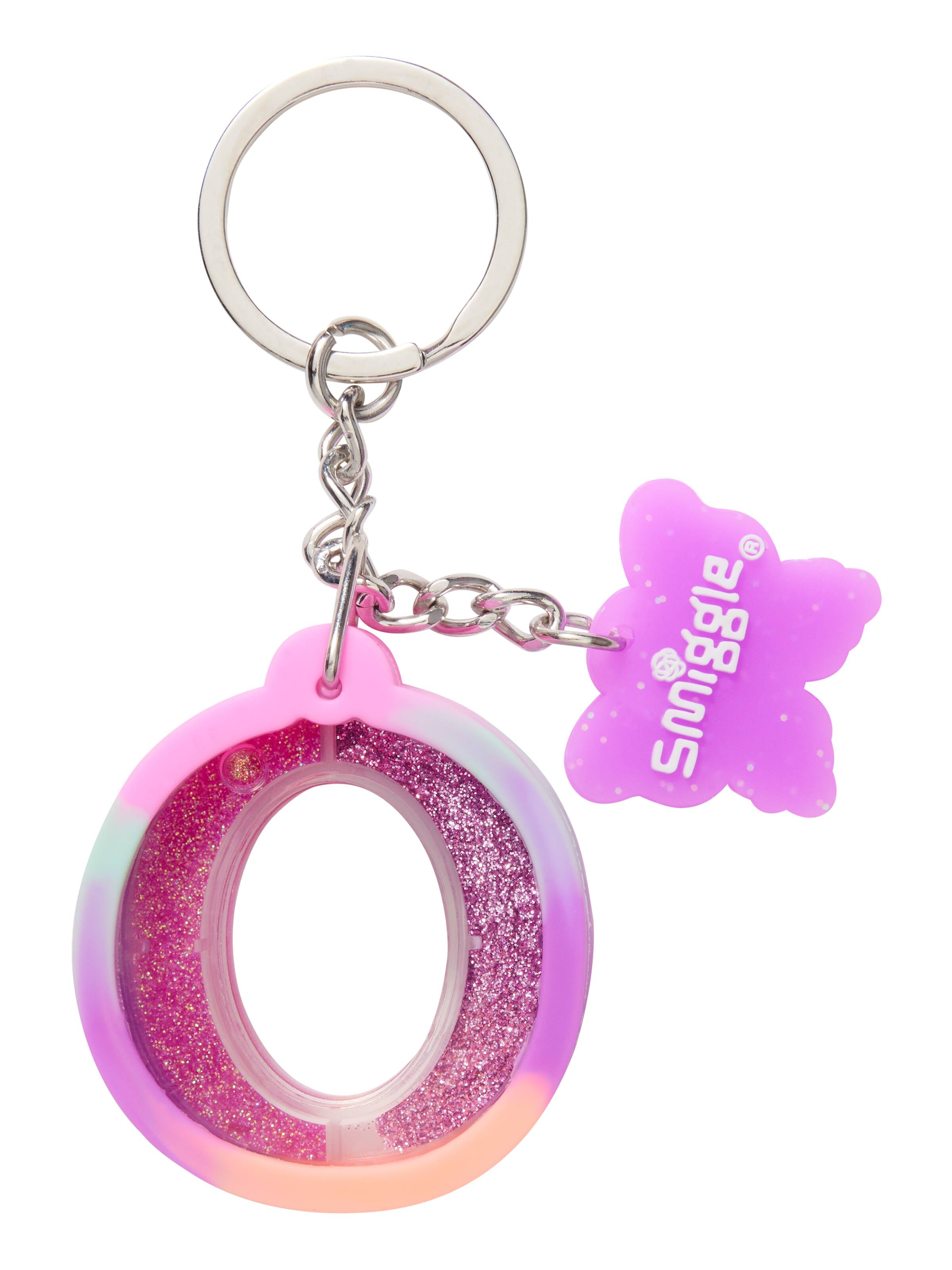 Glitz Floaty Alphabet Keyring