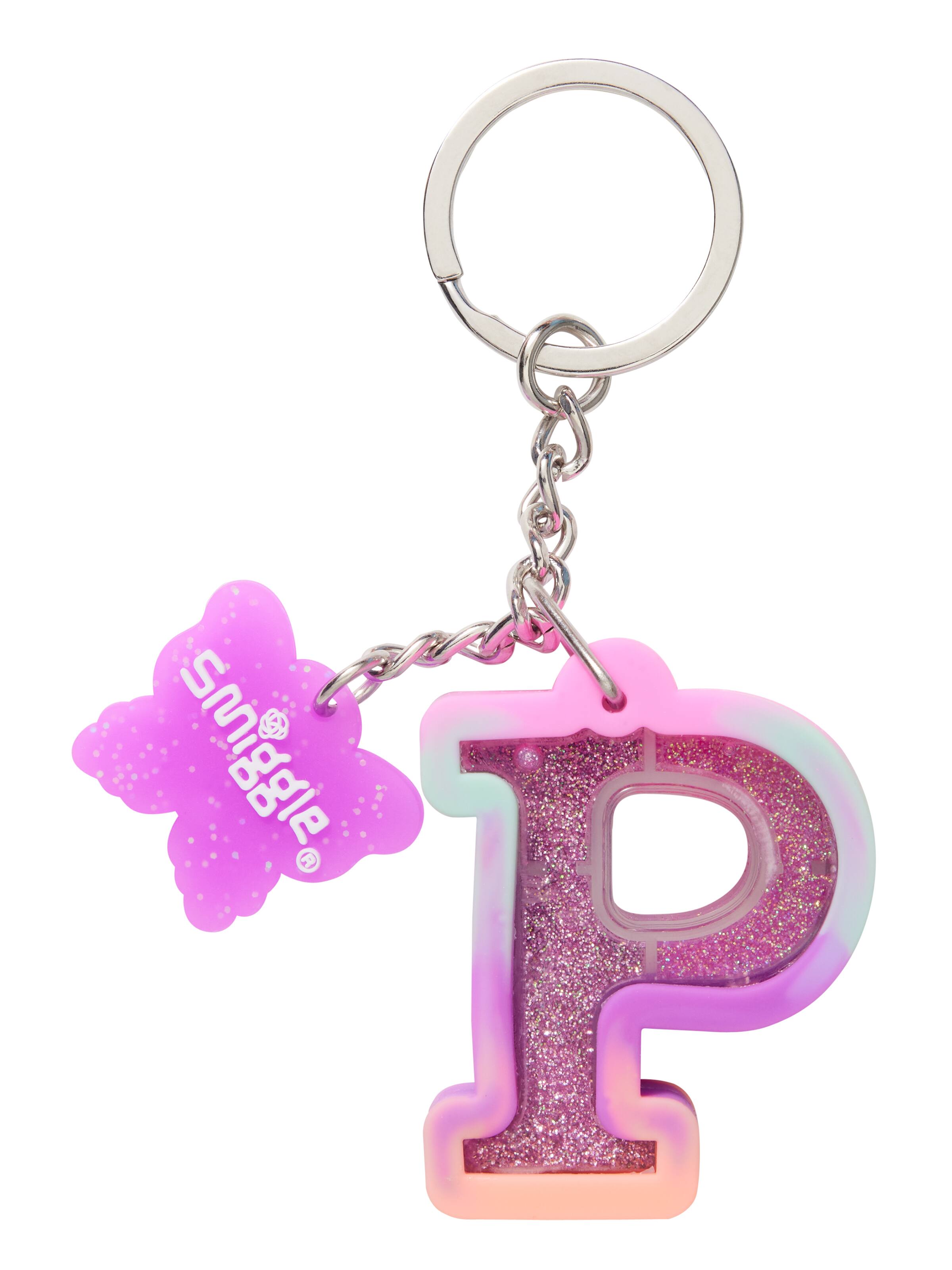 Glitz Floaty Alphabet Keyring