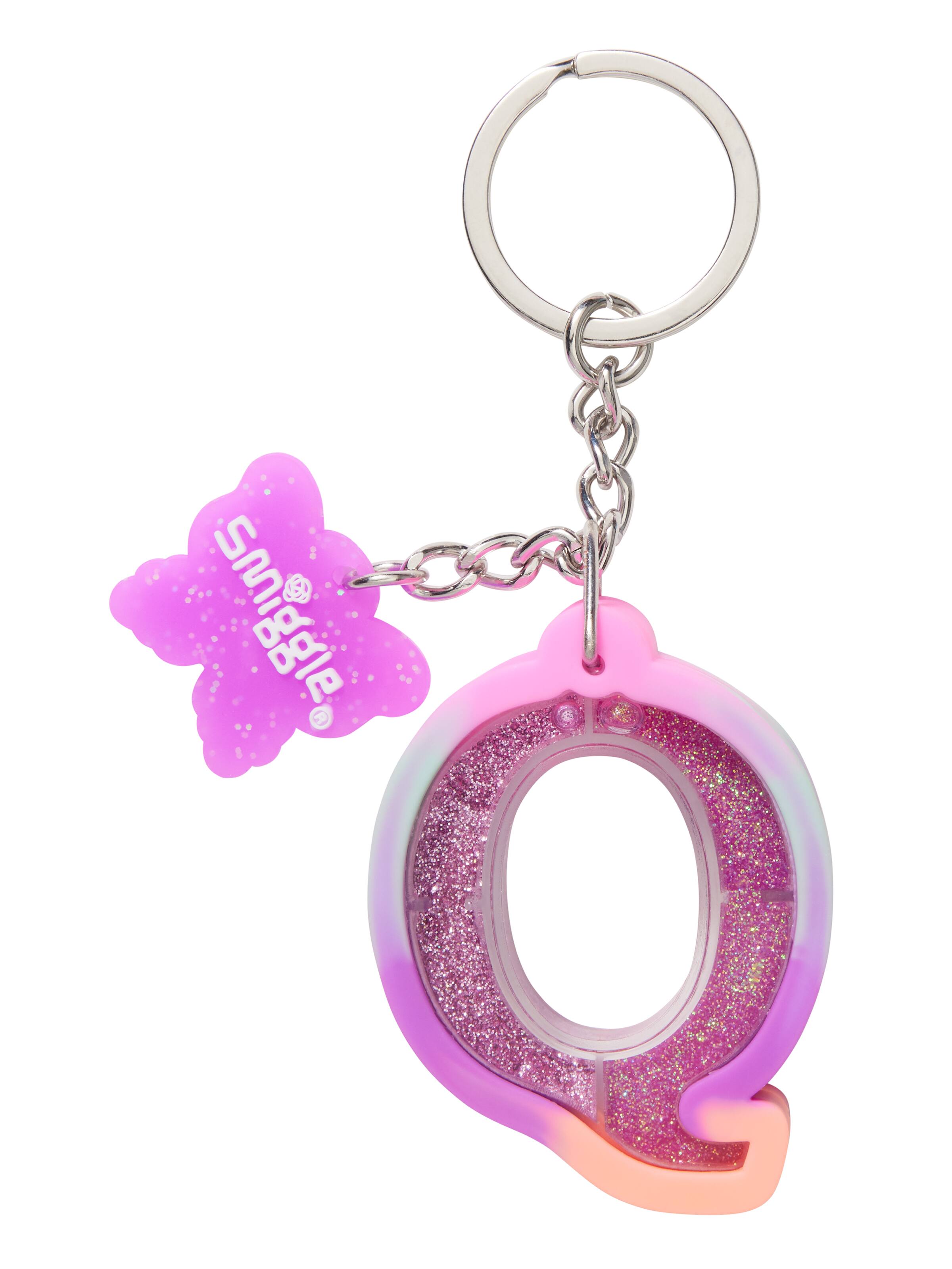 Glitz Floaty Alphabet Keyring