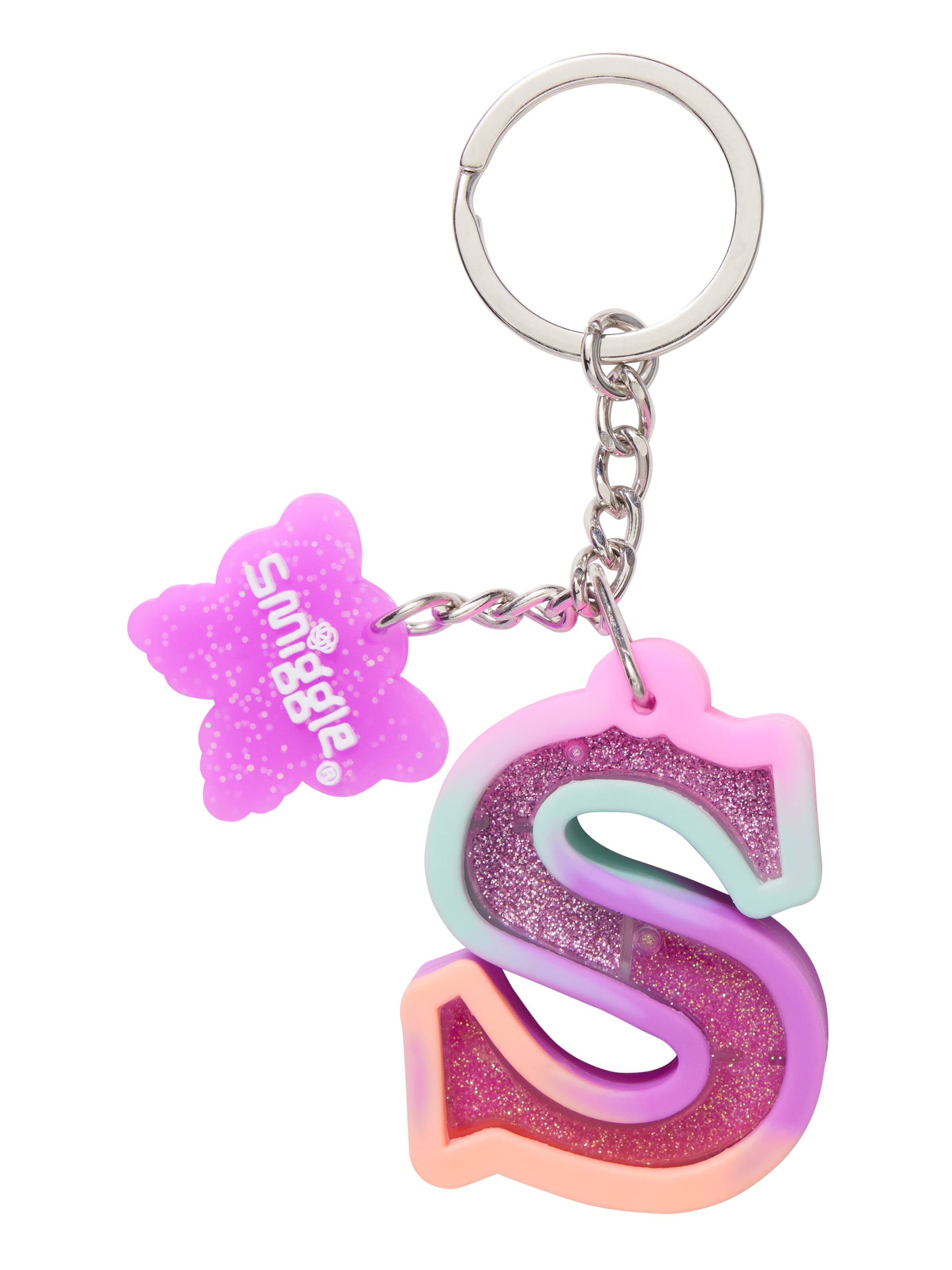 Glitz Floaty Alphabet Keyring
