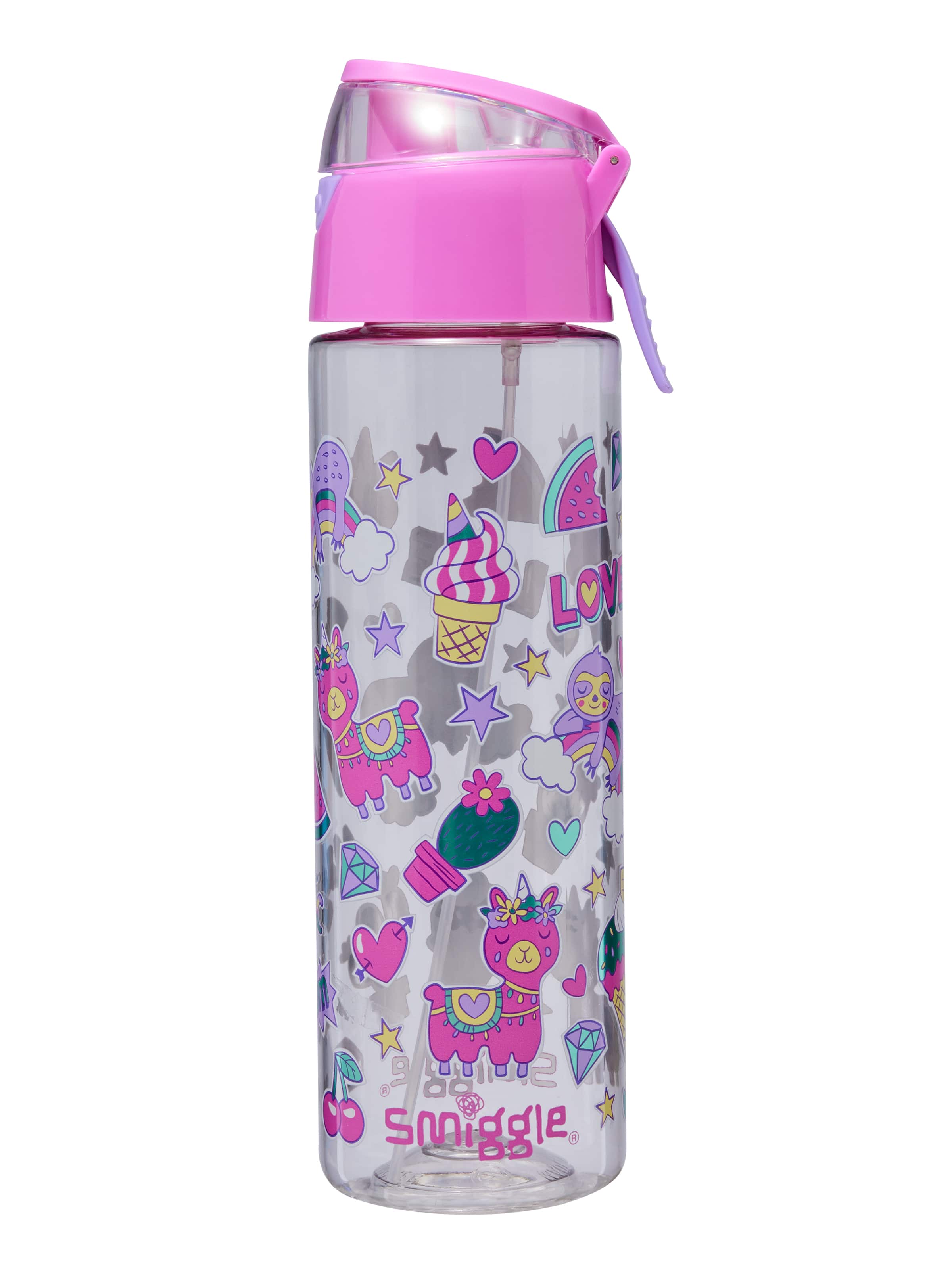 Alert Spritz Flip Plastic Drink Bottle 750Ml