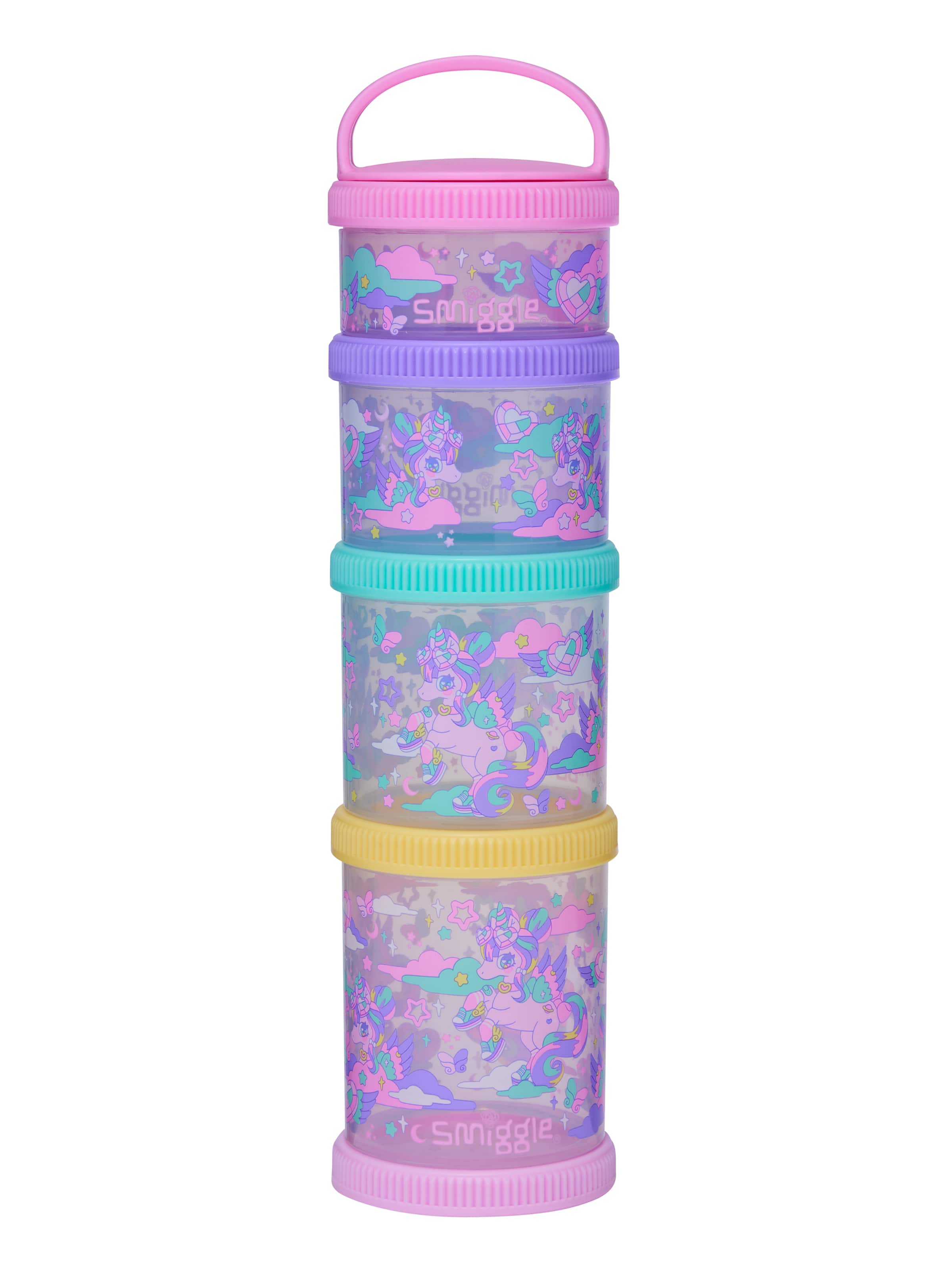 Adventurous Snack N Stack Containers X4