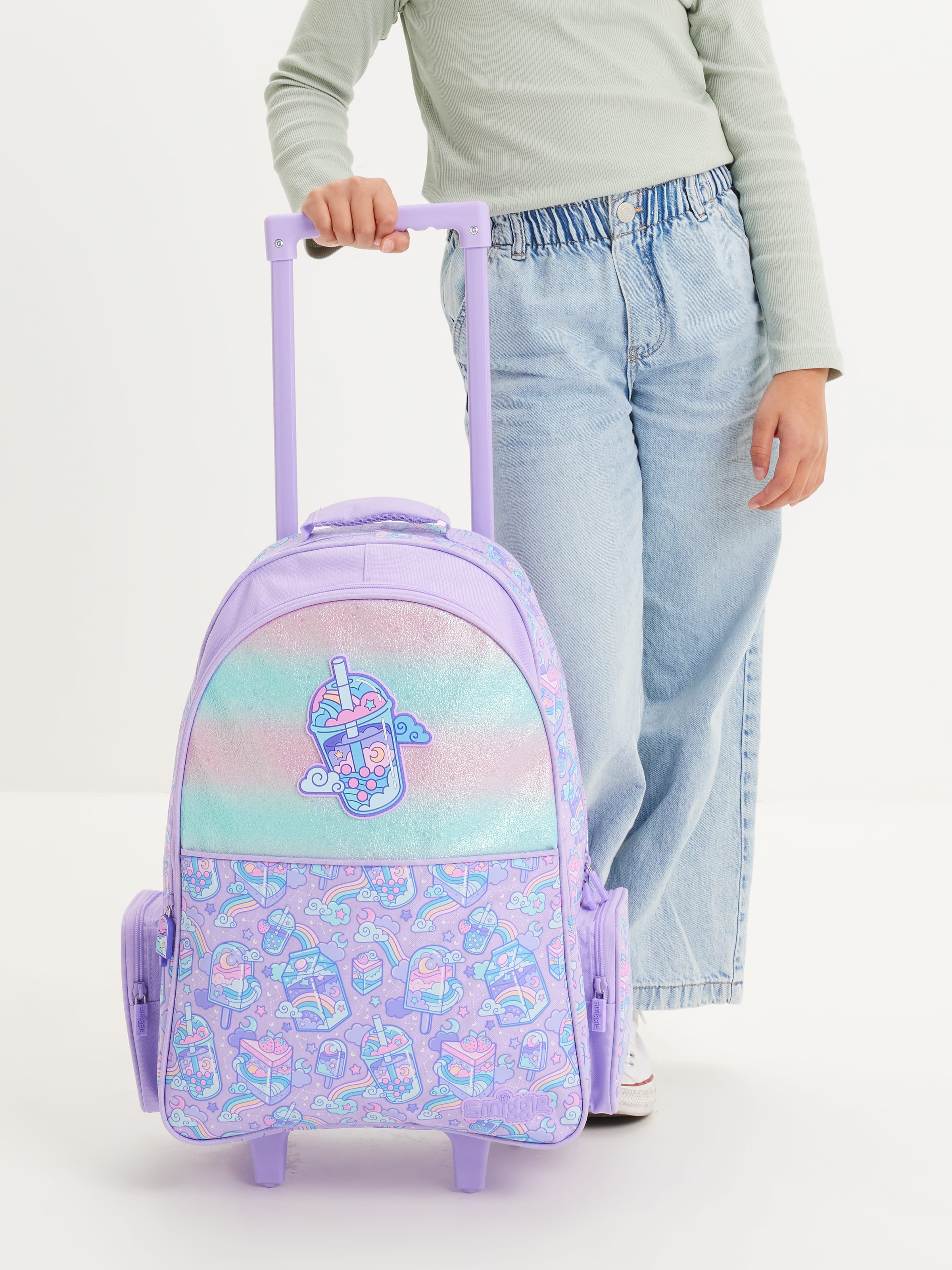 Trailblazer Trolley Backpack With Light Up Wheels