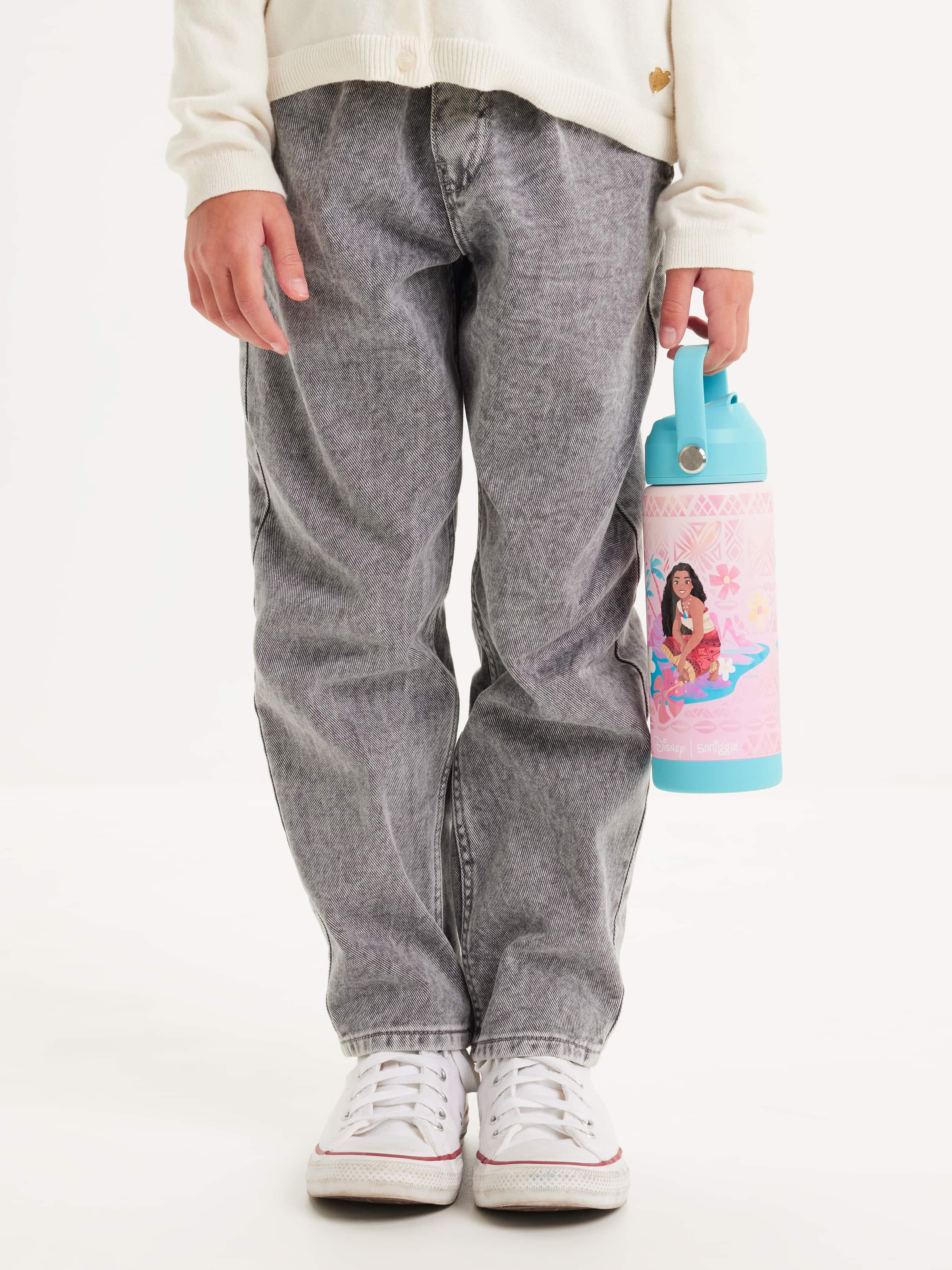 Moana Squiggle Insulated Stainless Steel Drink Bottle 550Ml