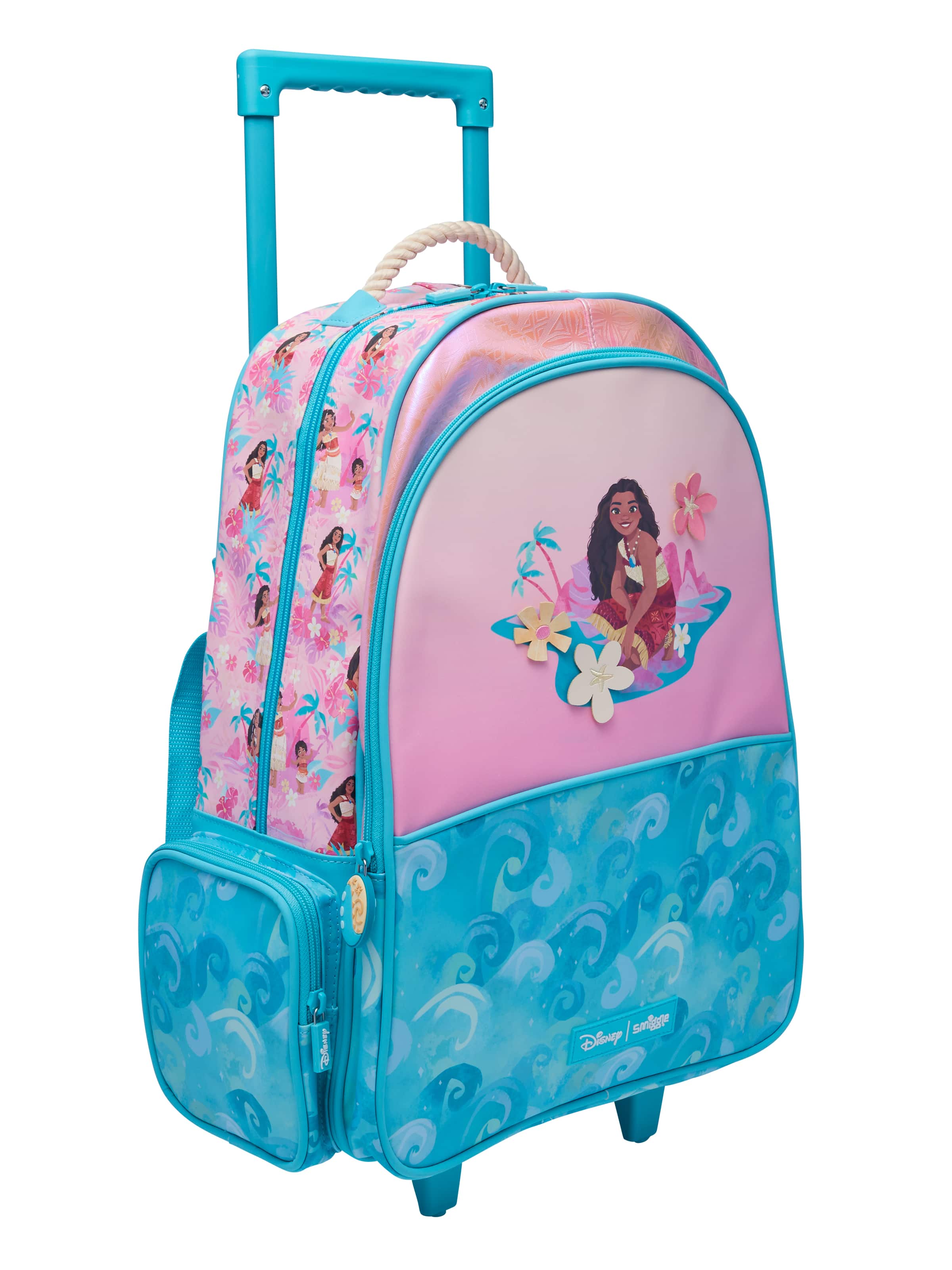 Moana Trolley Backpack With Light Up Wheels